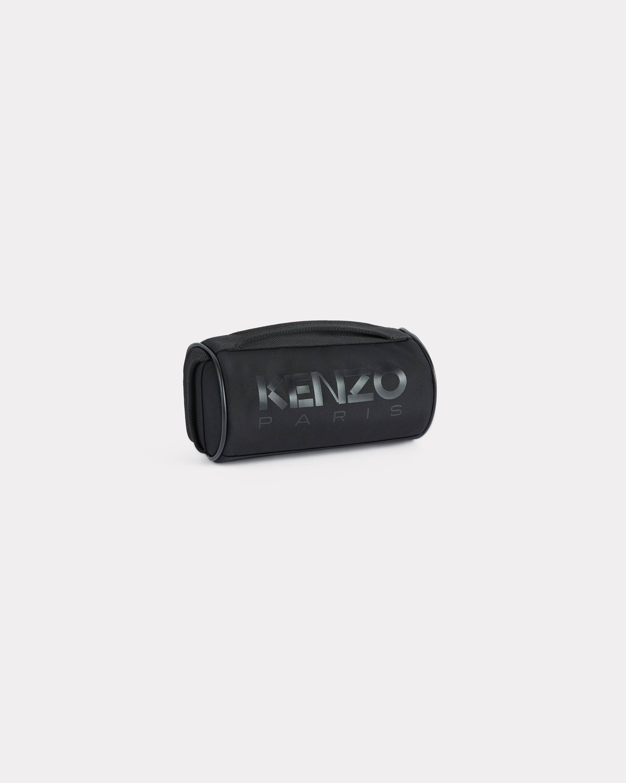 KENZO 'Kenzo 48' Washbag In Nylon Black Mens - Size One