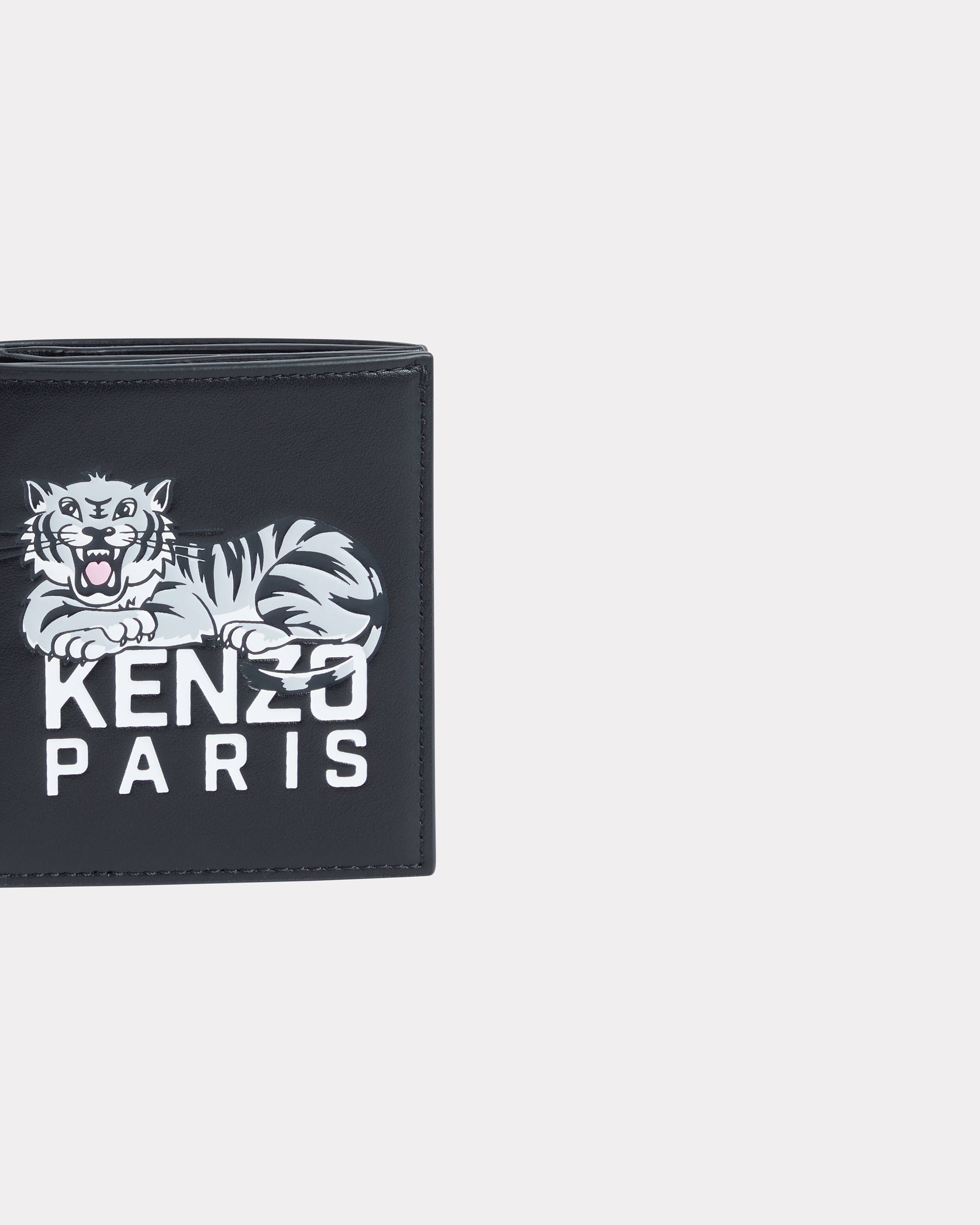 KENZO Varsity' mini fold wallet in leather | KENZO