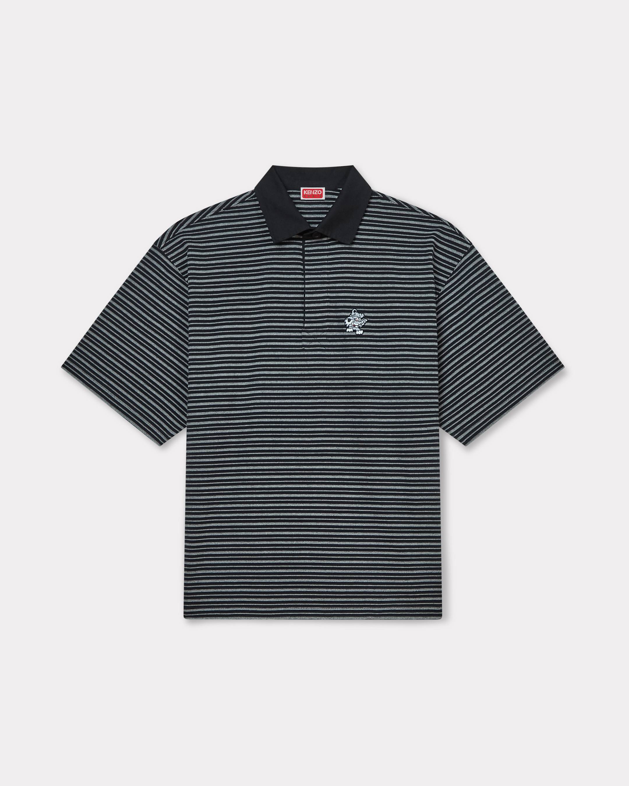 Polo Brodé 'KENZO By Verdy' En Coton, Homme, Noir, XL