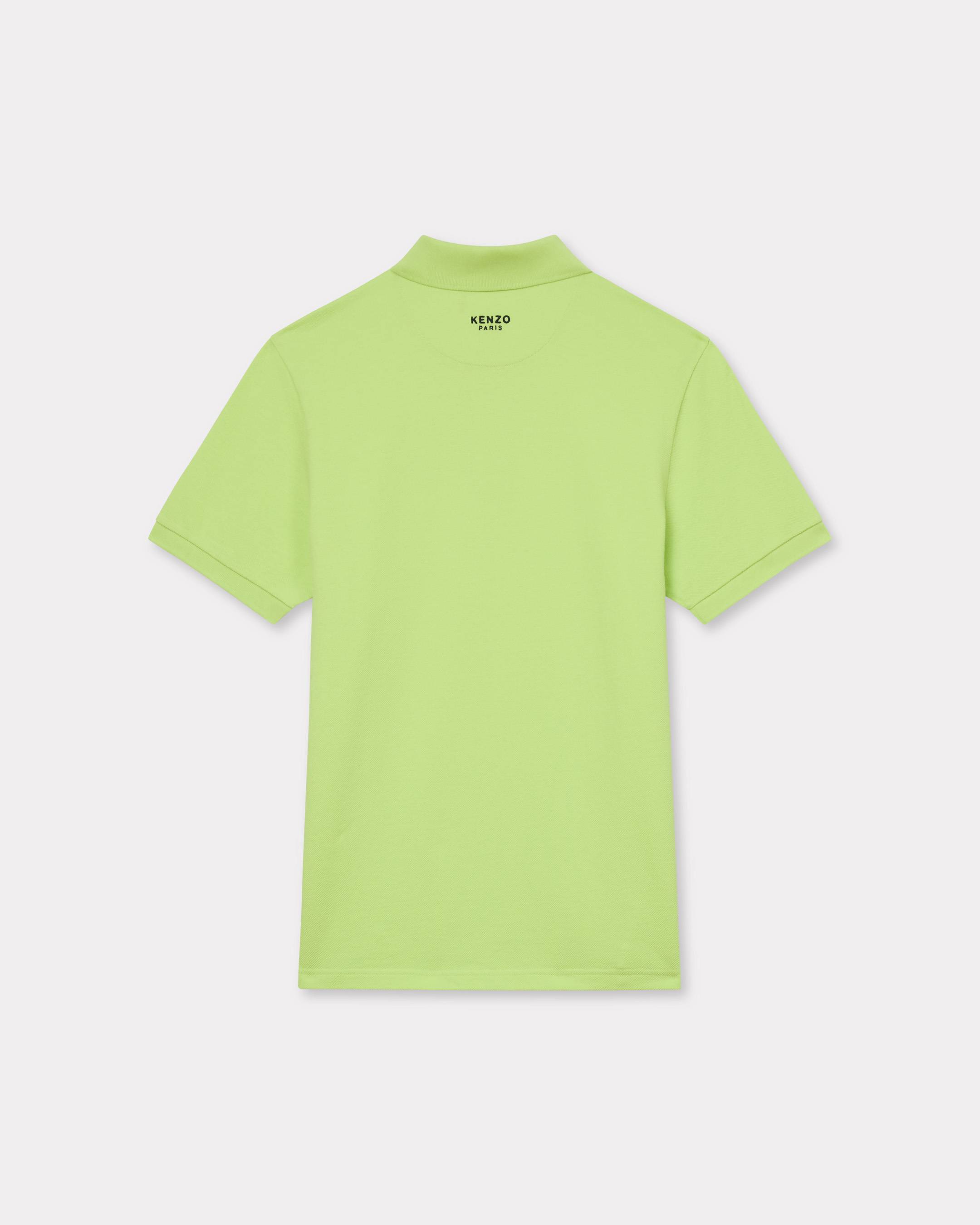 KENZO Pop' embroidered slim polo in cotton | Men's | KENZO