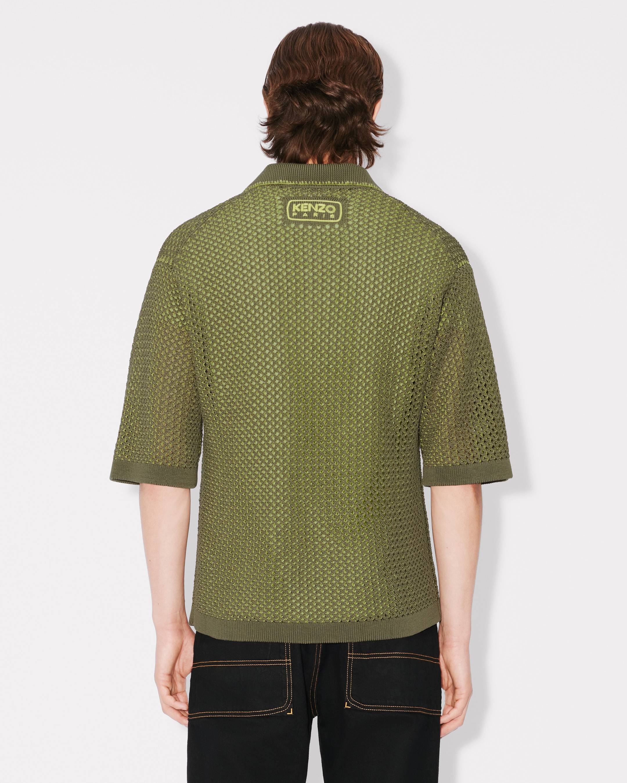Tシャツ・カットソー KENZO Embroidered Cotton Oversize Polo Shirt Kenzo Happy Tiger Embroidered Polo Shirt | White | FARFETCH