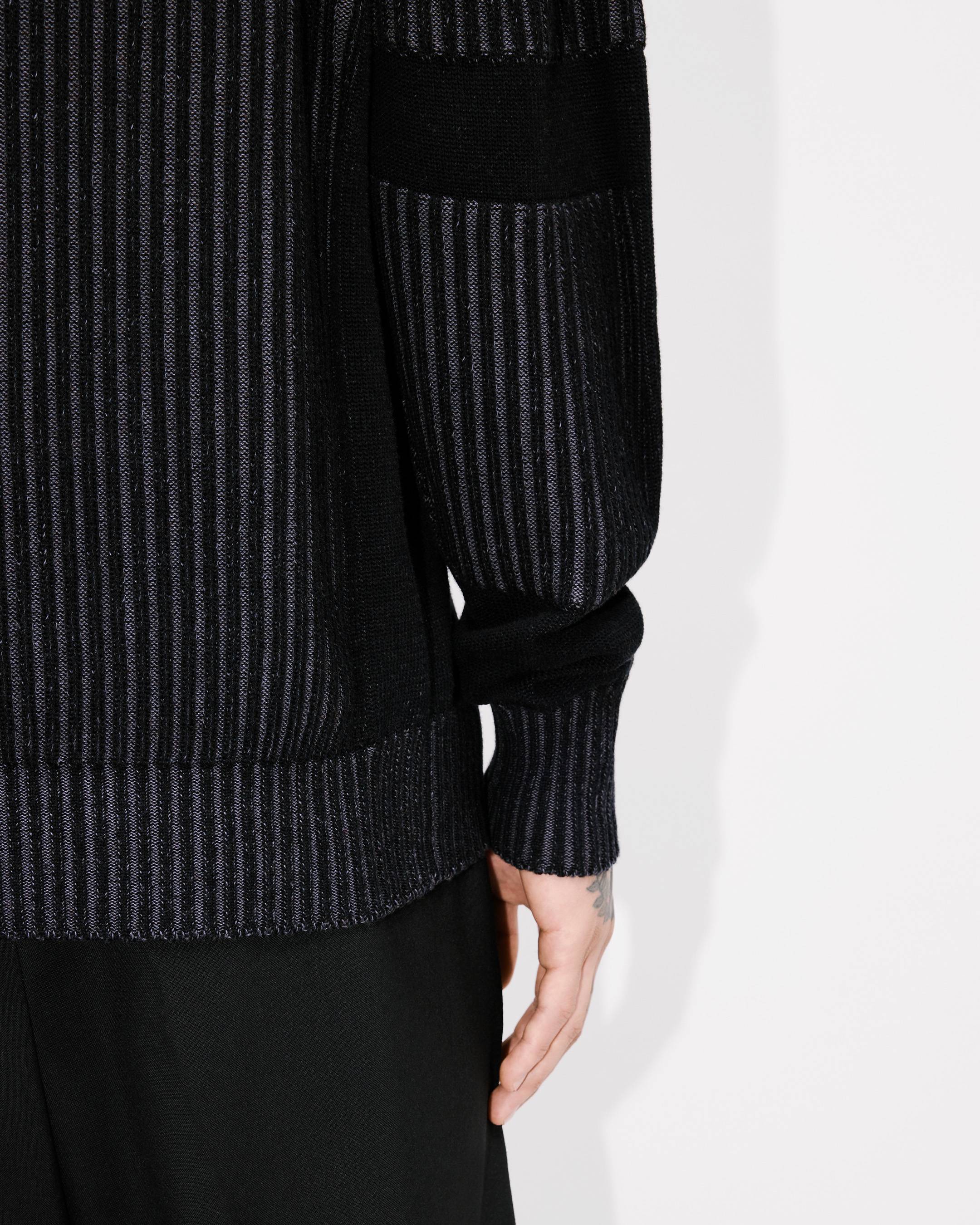 Boke Flower 2.0' embroidered jumper in wool and cotton