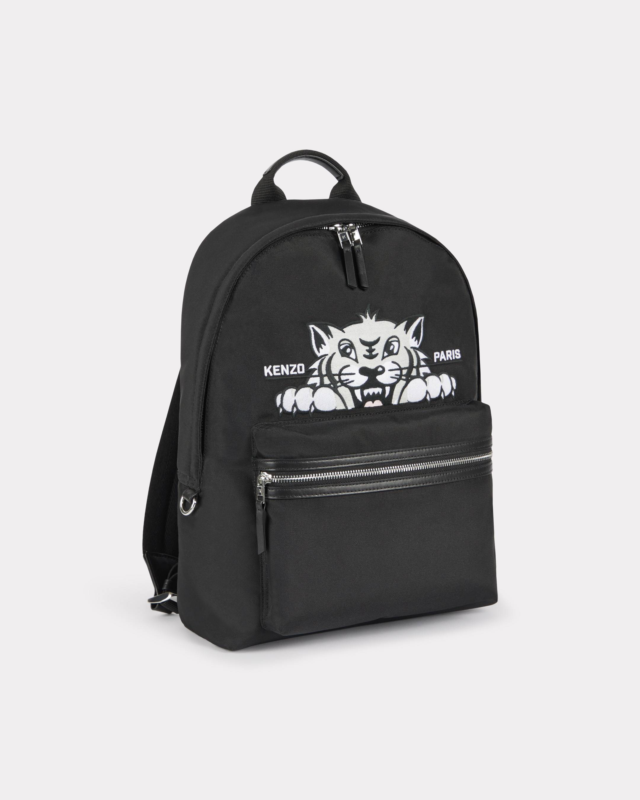KENZO 'Kenzo Varsity' Backpack Black Mens - Size One