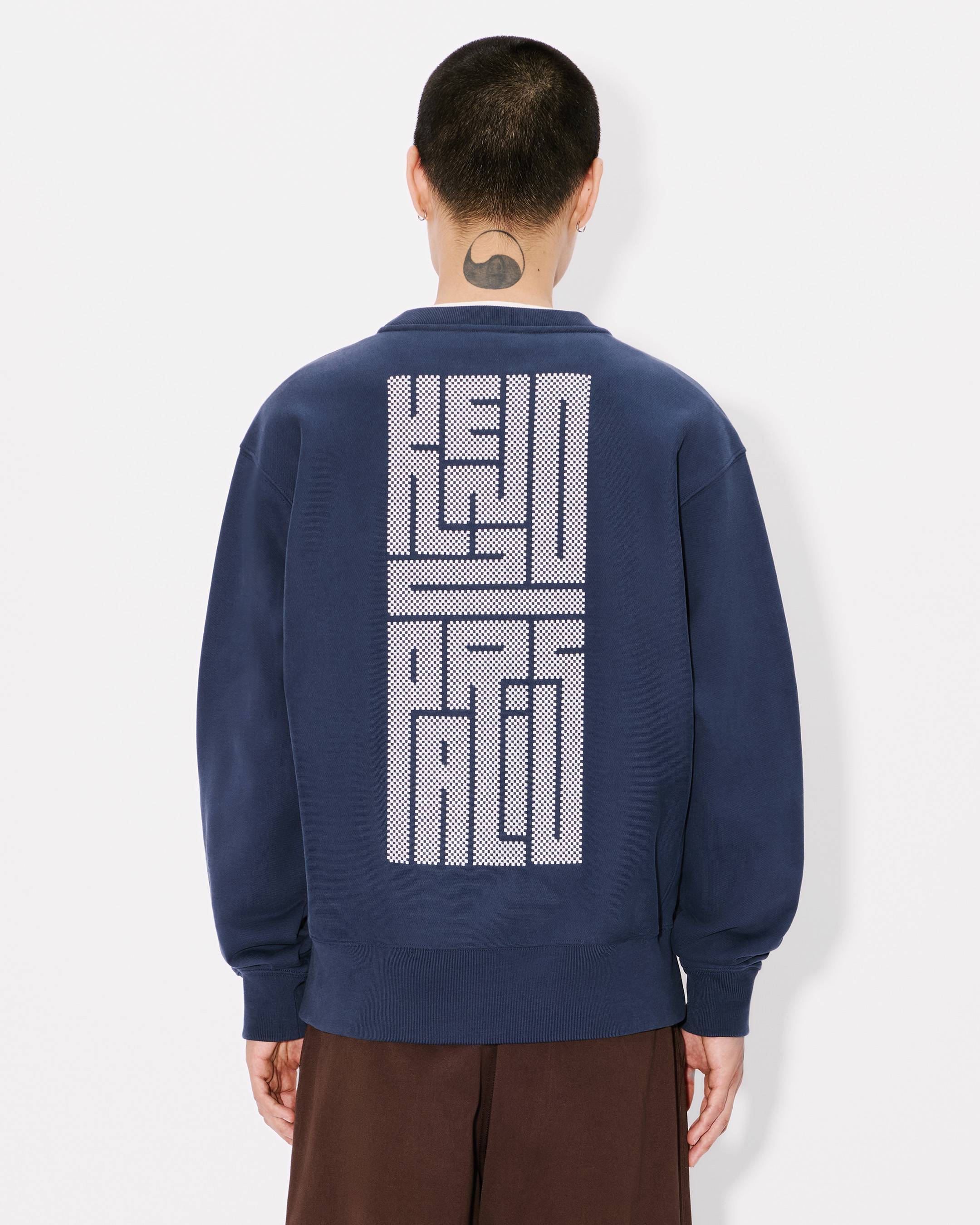KENZO FF55SW2634MF10 関税送料込 KENZO Happy Tiger' embroidered sweatshirt in cotton | Men's