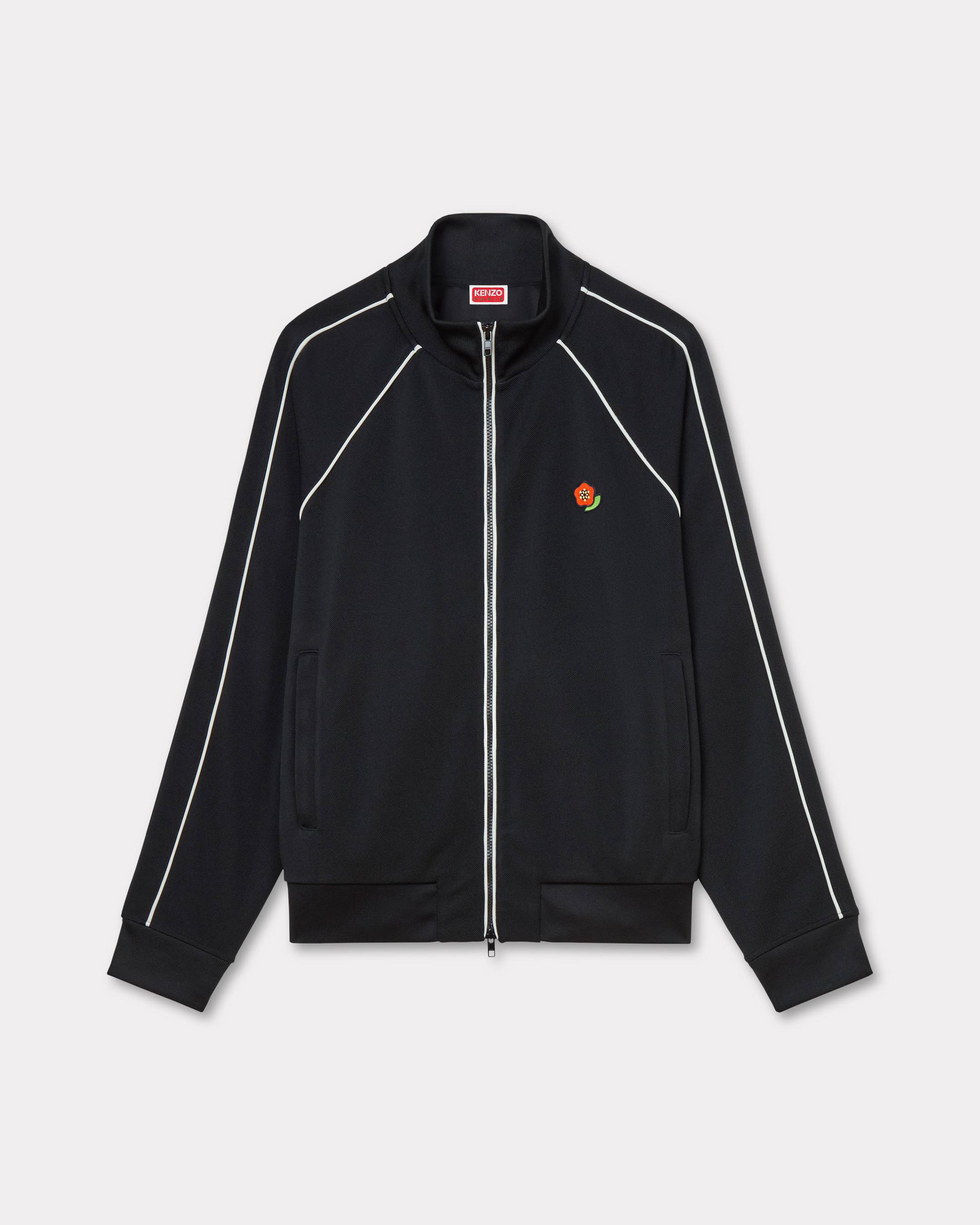 KENZO 'Kenzo Pop' Embroidered Track Jacket Black Mens - Size L