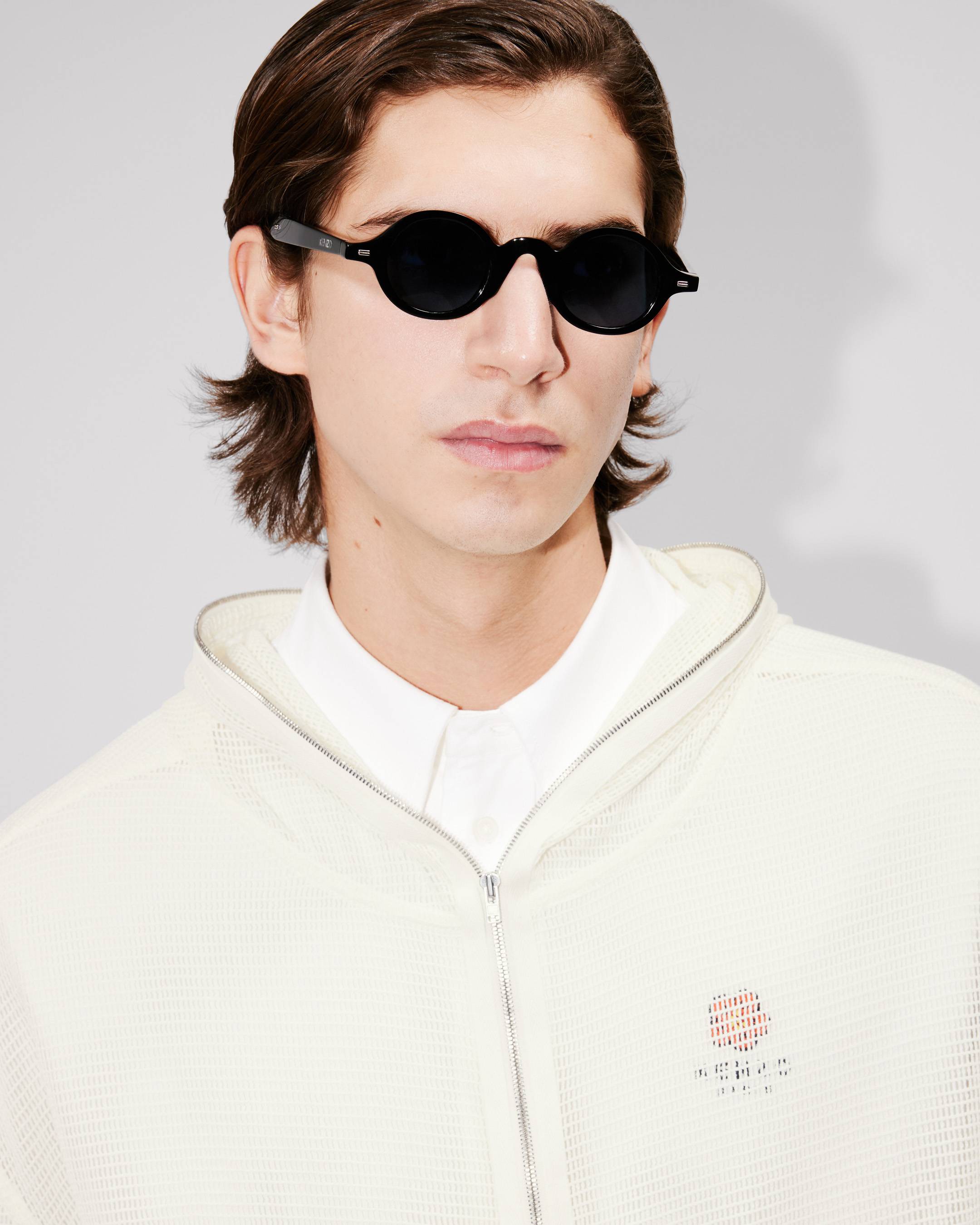 KENZO｜HOOD/ZIP-UP (FE6 5SW221 4MG 99J) Kenzo zip hoodie clearance
