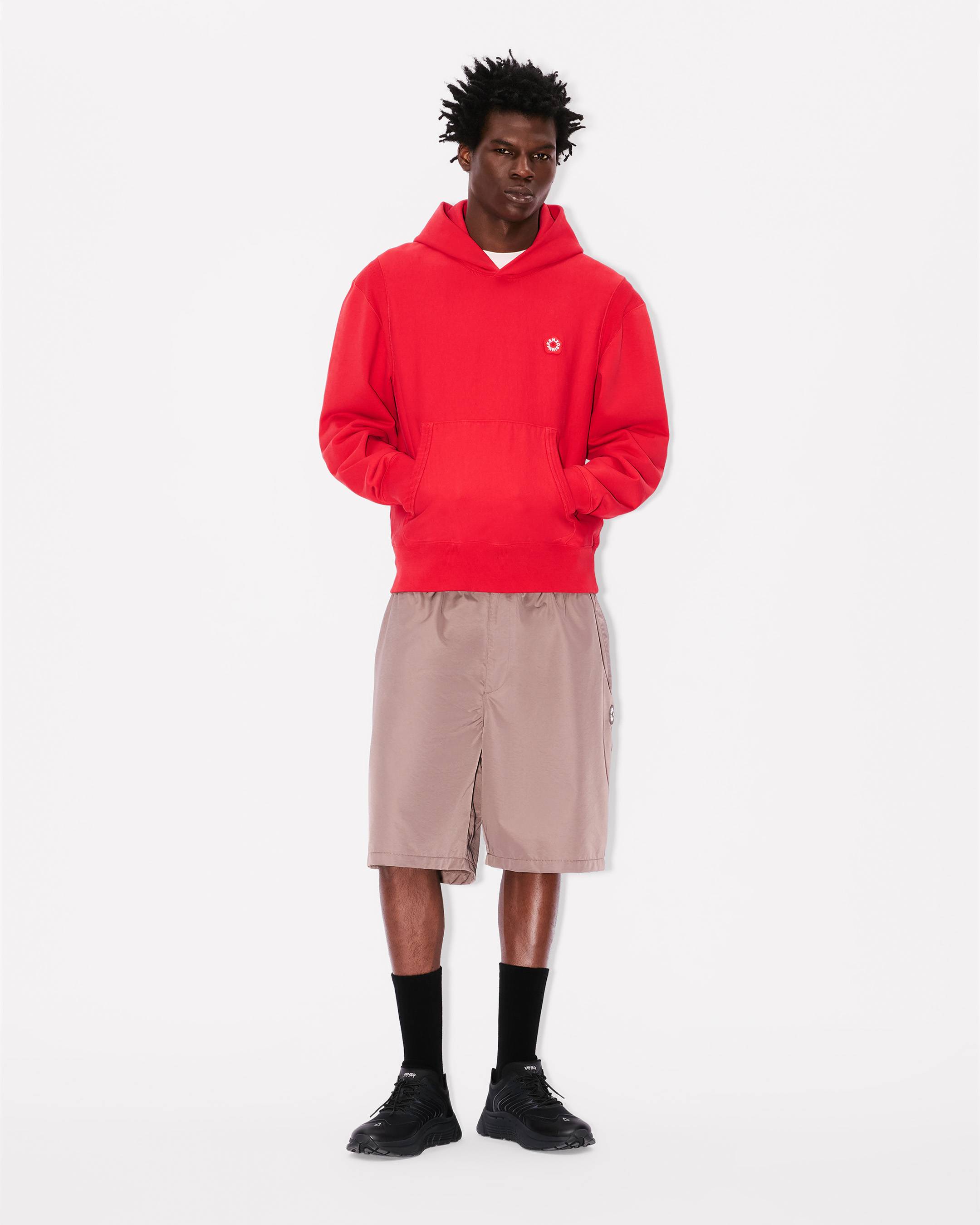 'Boke Flower 2.0' embroidered hoodie in cotton