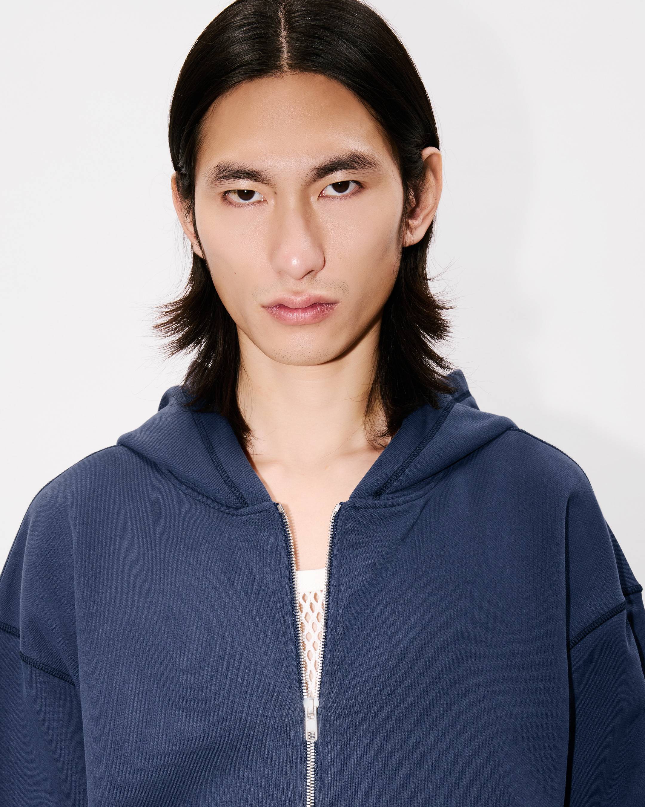 『KENZO』ジャングル エレファント パーカー KENZO キッズ ロゴテープ ジャングル プリント ジップパーカー