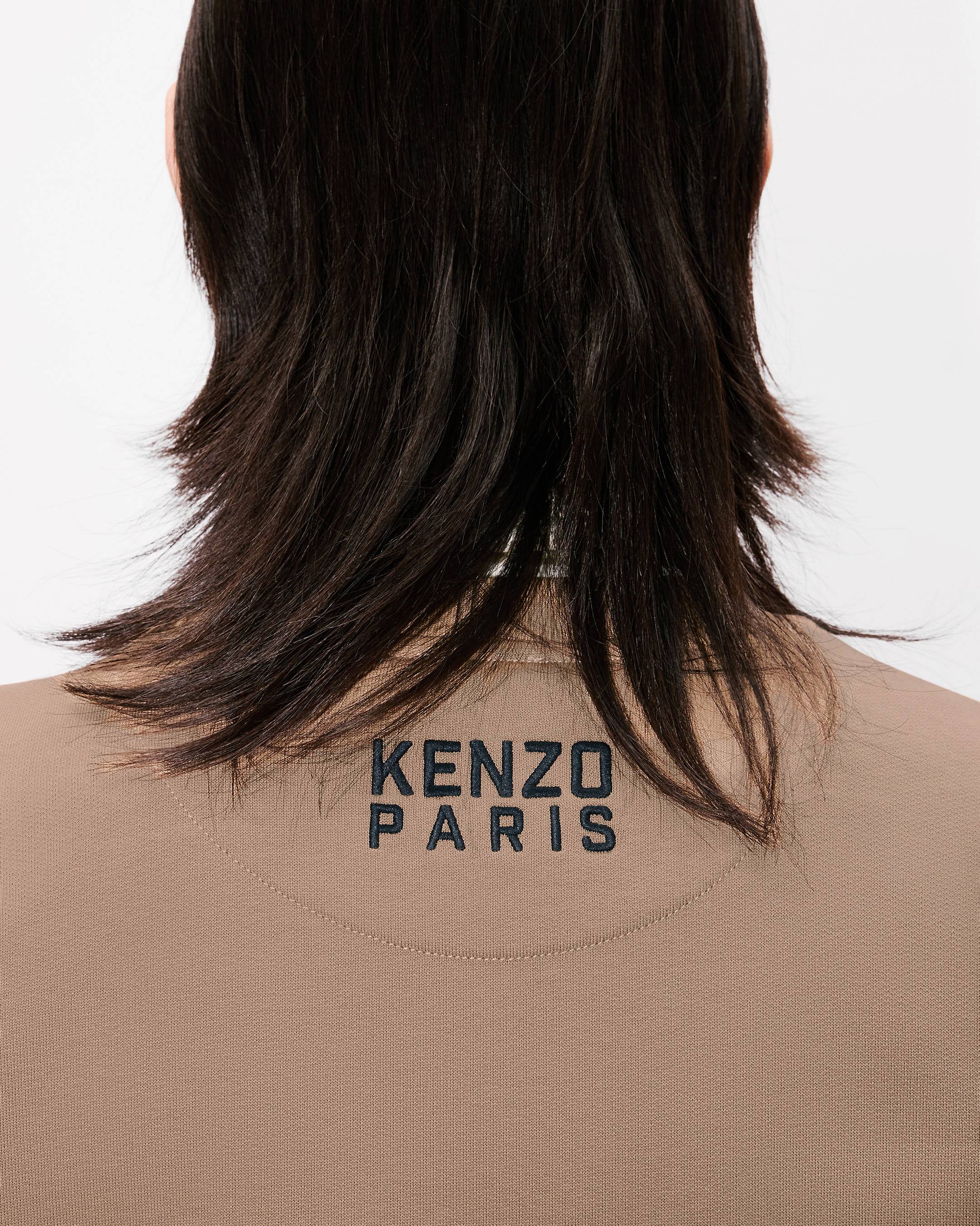 KENZO Happy Tiger' embroidered sweatshirt in cotton | Men's