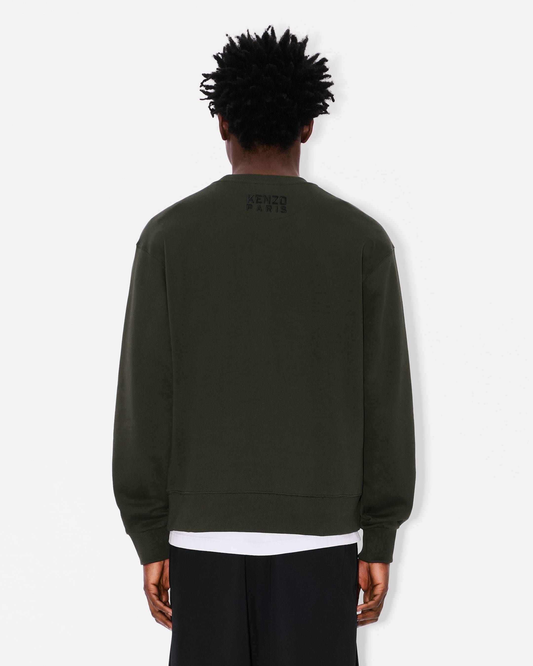 Sweatshirt brodé 'KENZO Happy Tiger' en coton