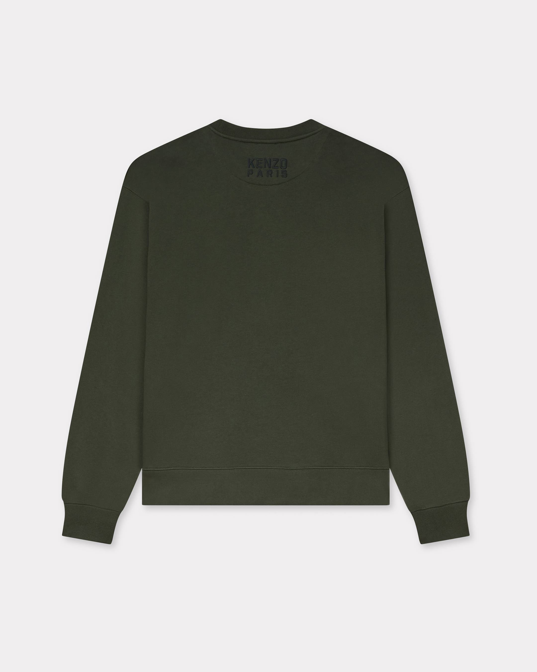 'KENZO Happy Tiger' embroidered sweatshirt in cotton