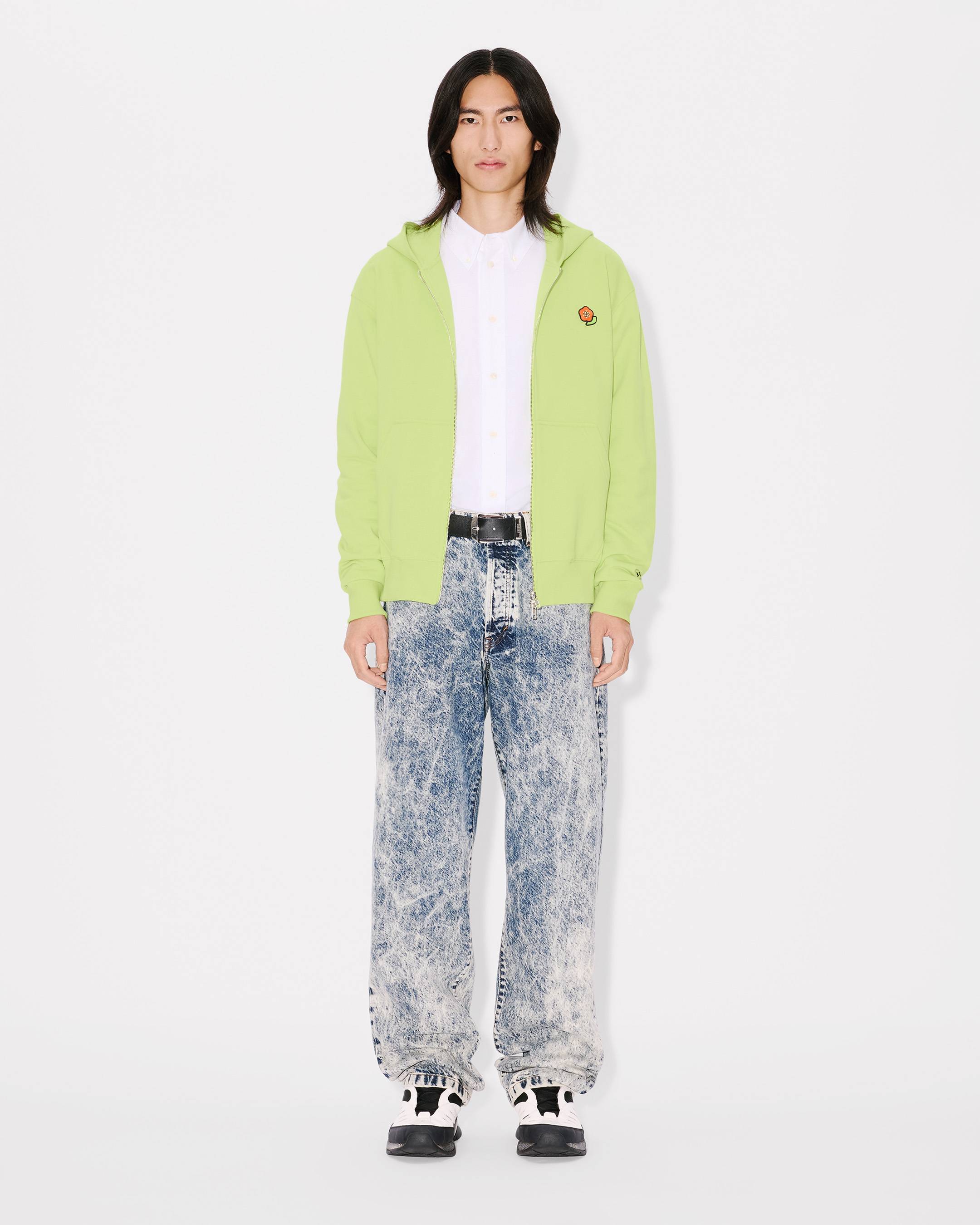 【個性が光る♪】KENZOエンブロイダリージップアップ フーディー KENZO Pop' エンブロイダリー スウェット | ウィメンズ | KENZO