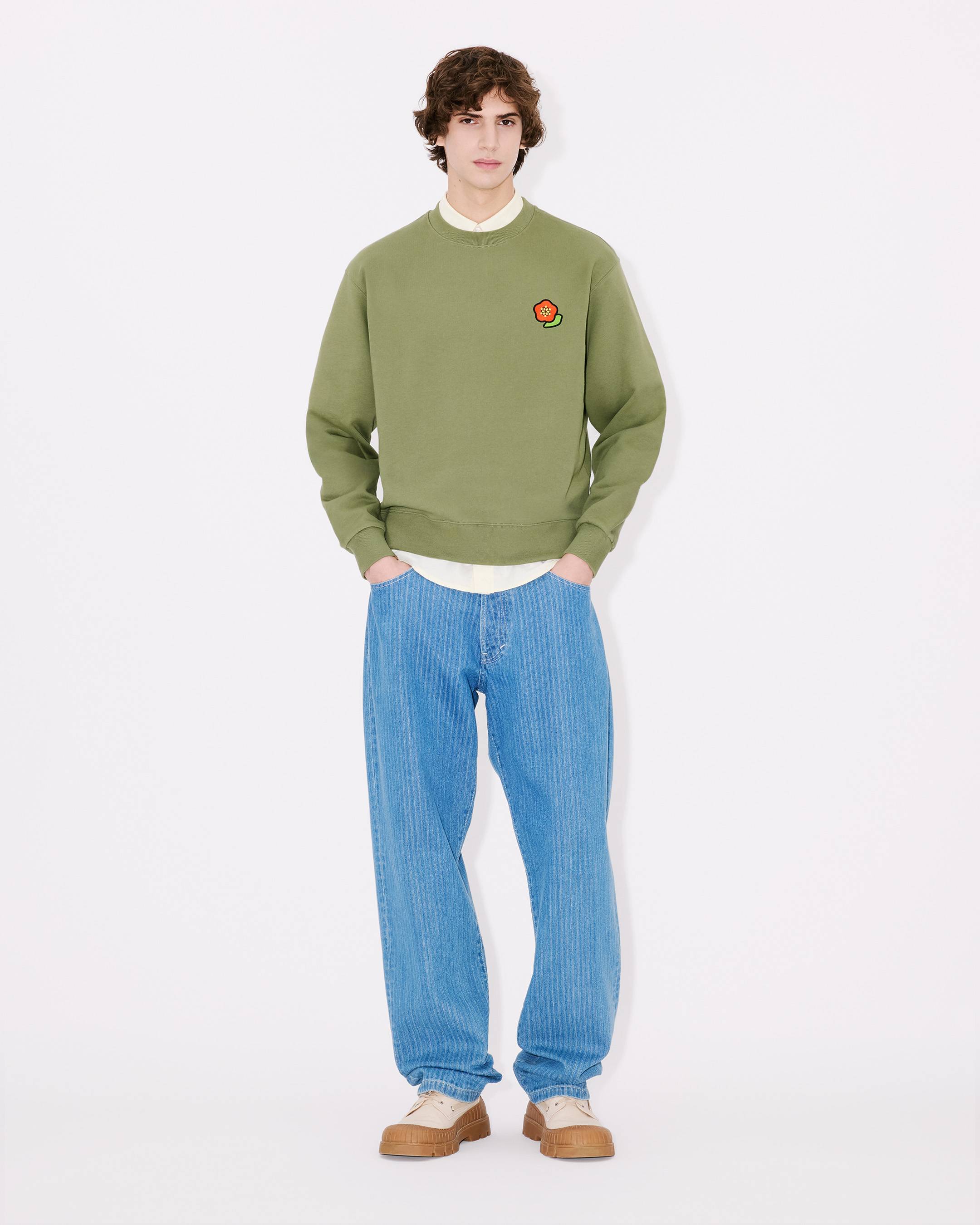 送料関税込♪KENZO/'KENZO Pop' sweatshirt KENZO Pop' embroidered sweatshirt in cotton | Men's | KENZO