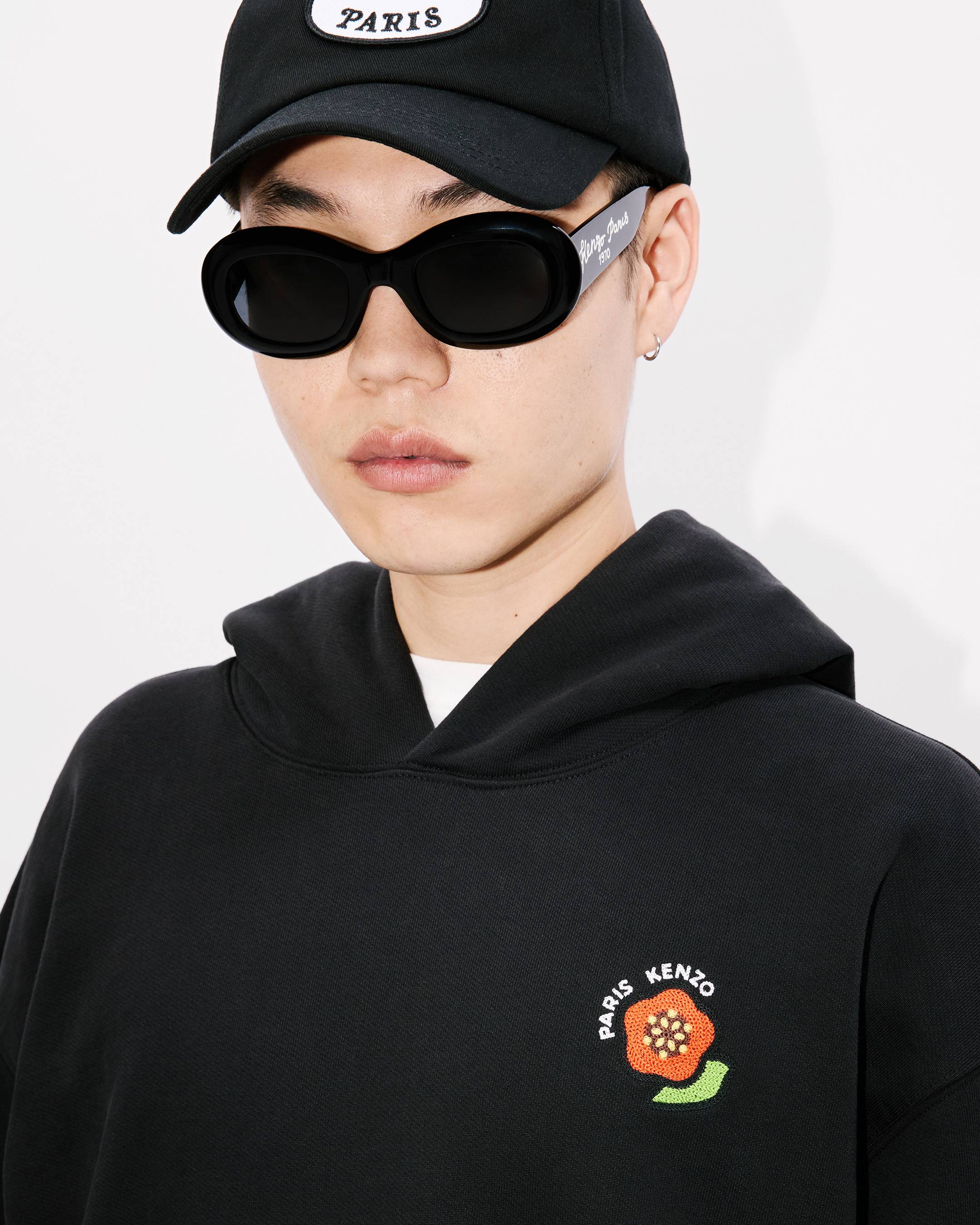 KENZO Pop' embroidered oversized hoodie in cotton | Men's