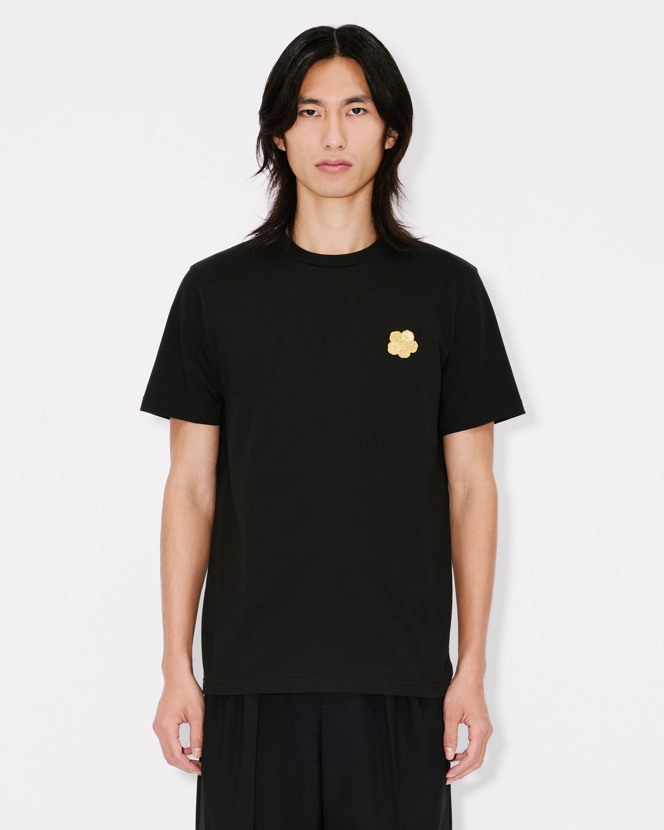 Tシャツ・カットソー KENZO Men T-shirt Black FE58TS0044SY 99J KENZO T-Shirt in Black | SVD USA