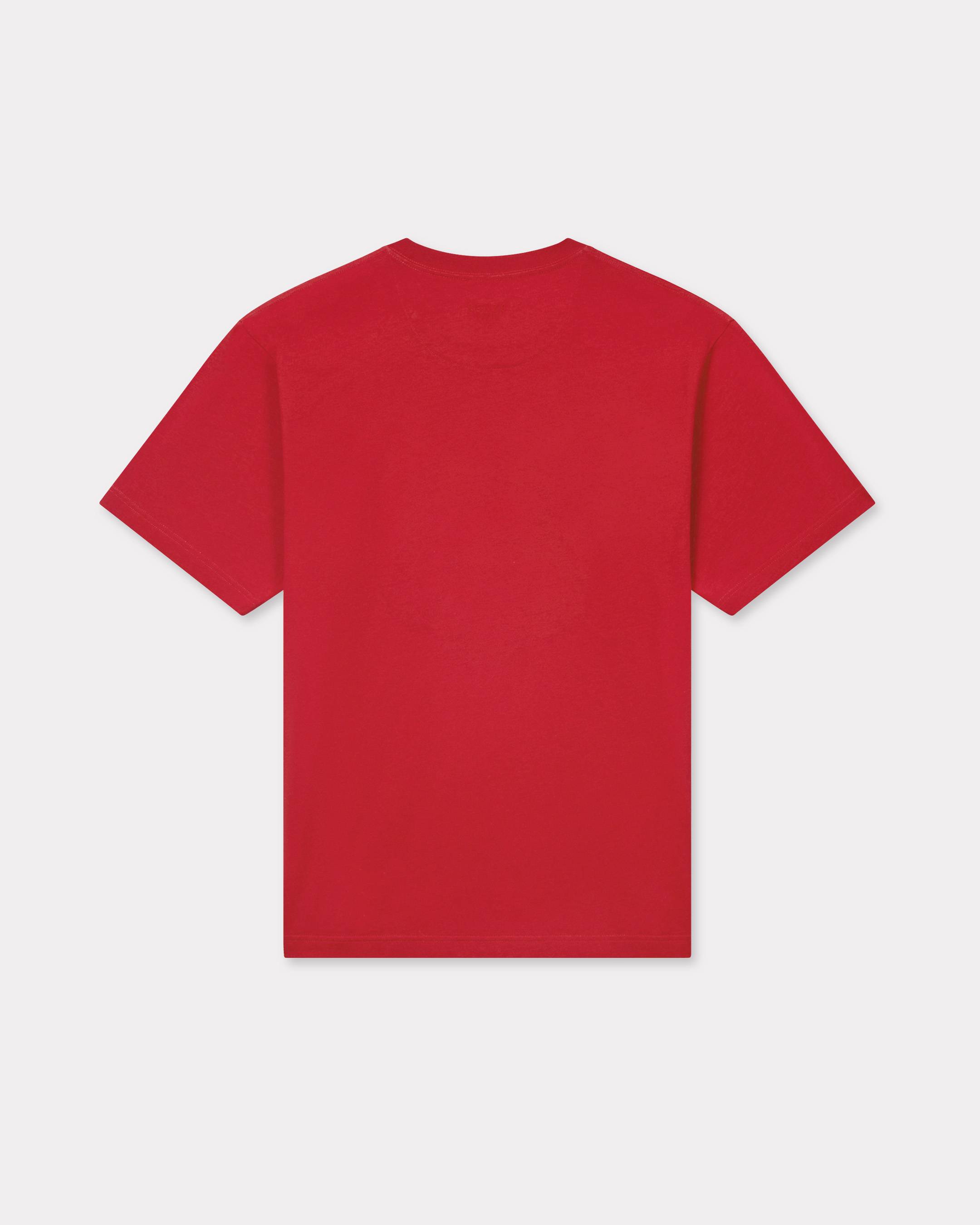 Lunar New Year' embroidered oversized T-shirt in cotton