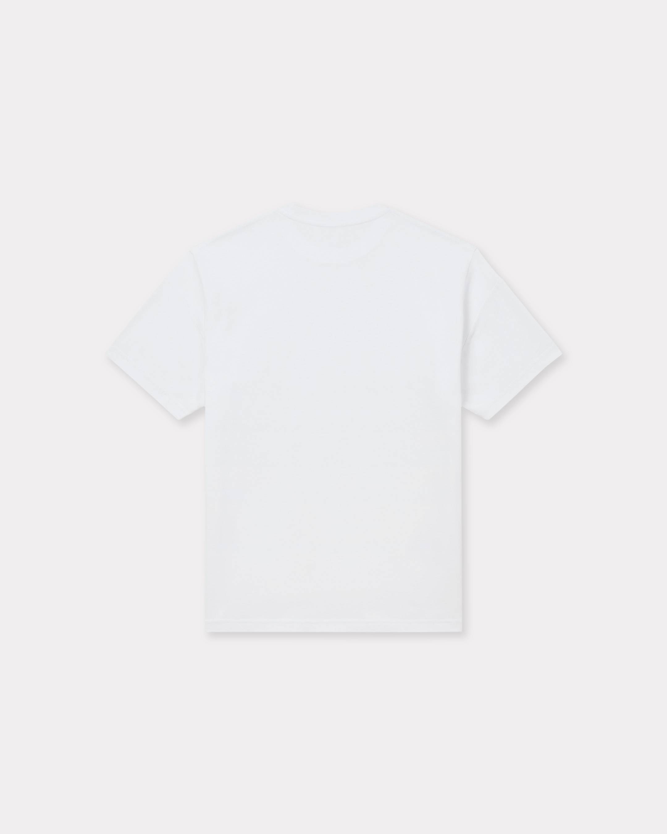 Tシャツ・カットソー KENZO Men T Shirts FF55TS4894SG WHITE Boke Flower 2.0' T-shirt in cotton | Men's | KENZO
