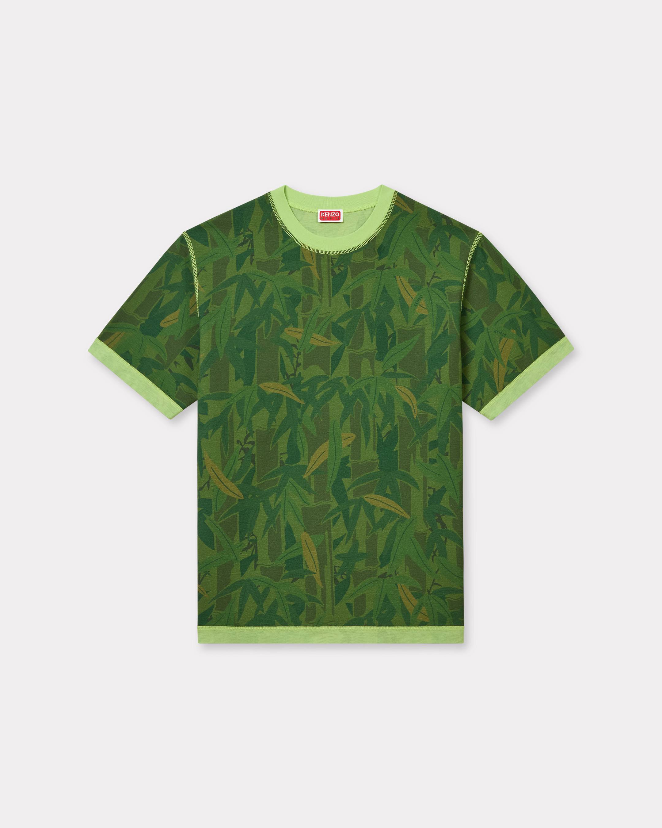 KENZO 'Kenzo Chiku-rin Camo' T-shirt In Cotton Khaki Green Mens - Size Xl