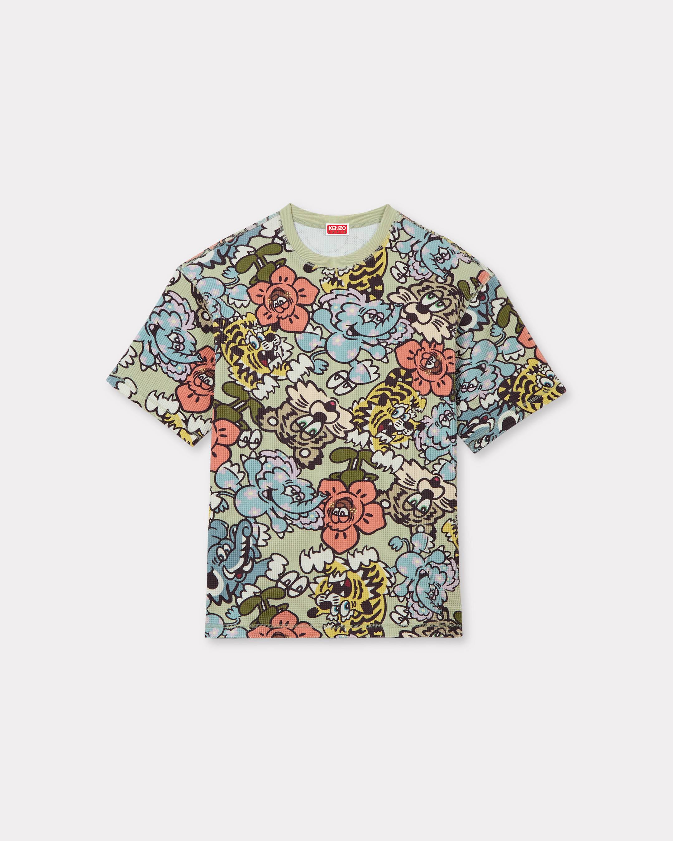 'Kenzo By Verdy' Oversized T-shirt In Cotton Multicolor Mens - Size Xxxl