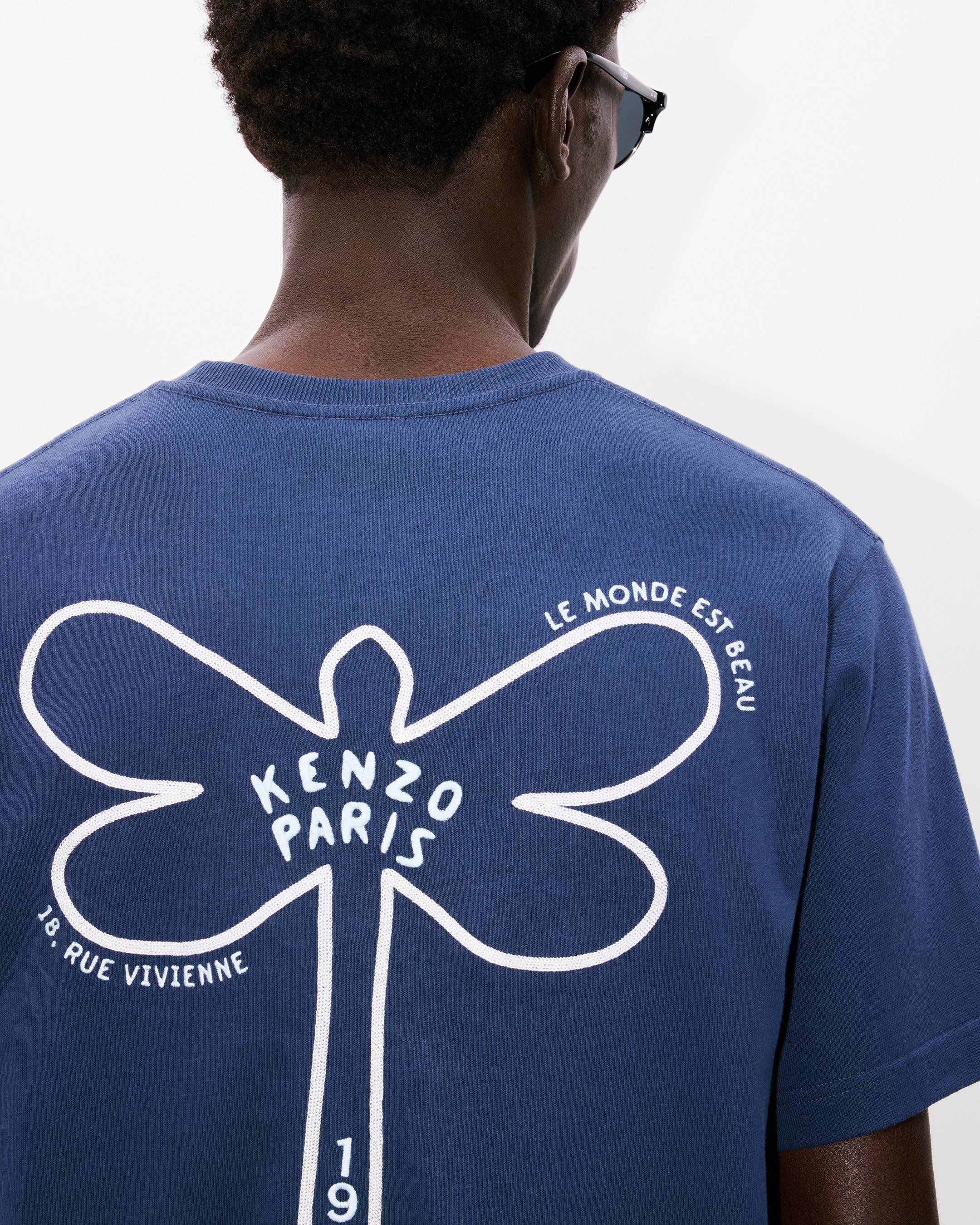 国内発送/KENZO/'KENZO Dragonfly' 刺繍 コットン Tシャツ KENZO Dragonfly' embroidered T-shirt in cotton | Men's | KENZO