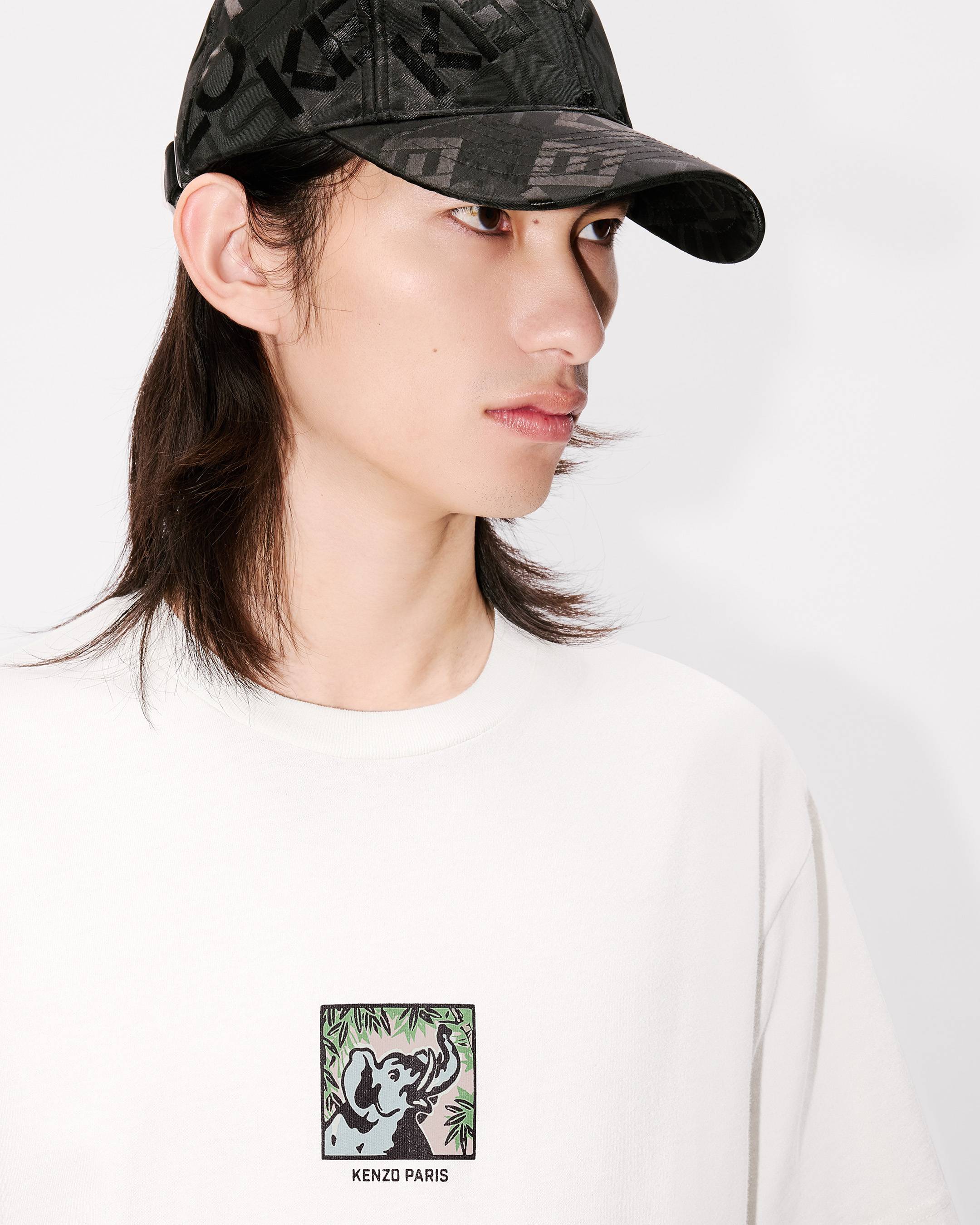 KENZO FF55TS5234SG03 関税送料込 KENZO Jungle Elephant' T-shirt in cotton | Men's | KENZO