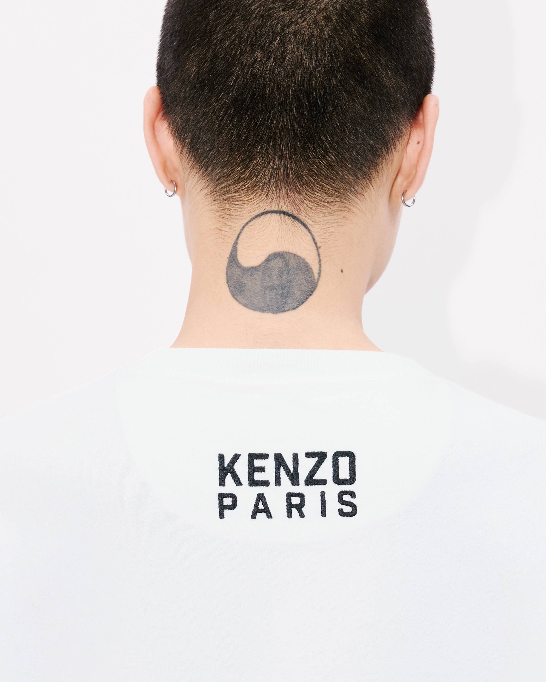 KENZO Happy Tiger' embroidered oversized T-shirt in cotton