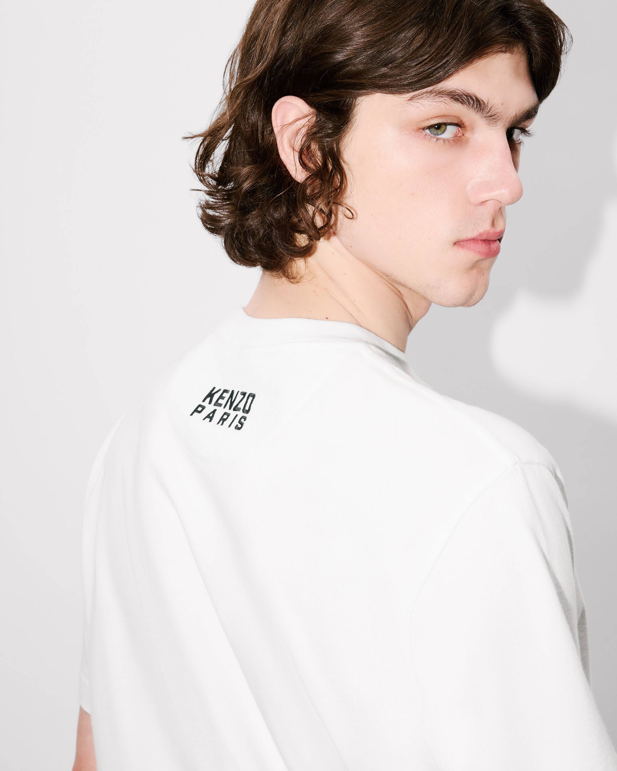 KENZO FF55TS5274SG02 関税送料込 KENZO Coast Lines' コットン ニット ポロ | ウィメンズ | KENZO