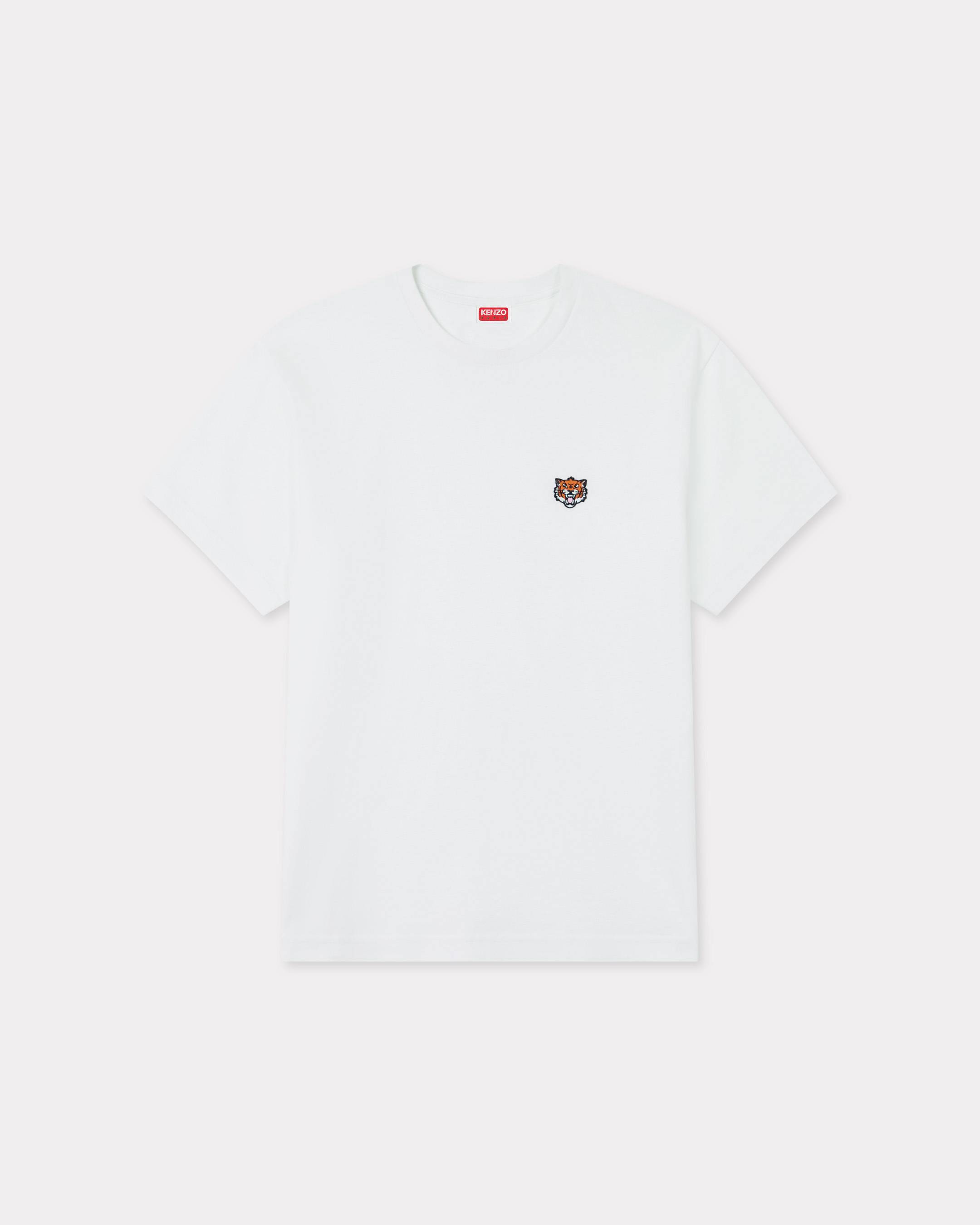 Image 17: 'KENZO Happy Tiger' embroidered T-shirt in cotton
