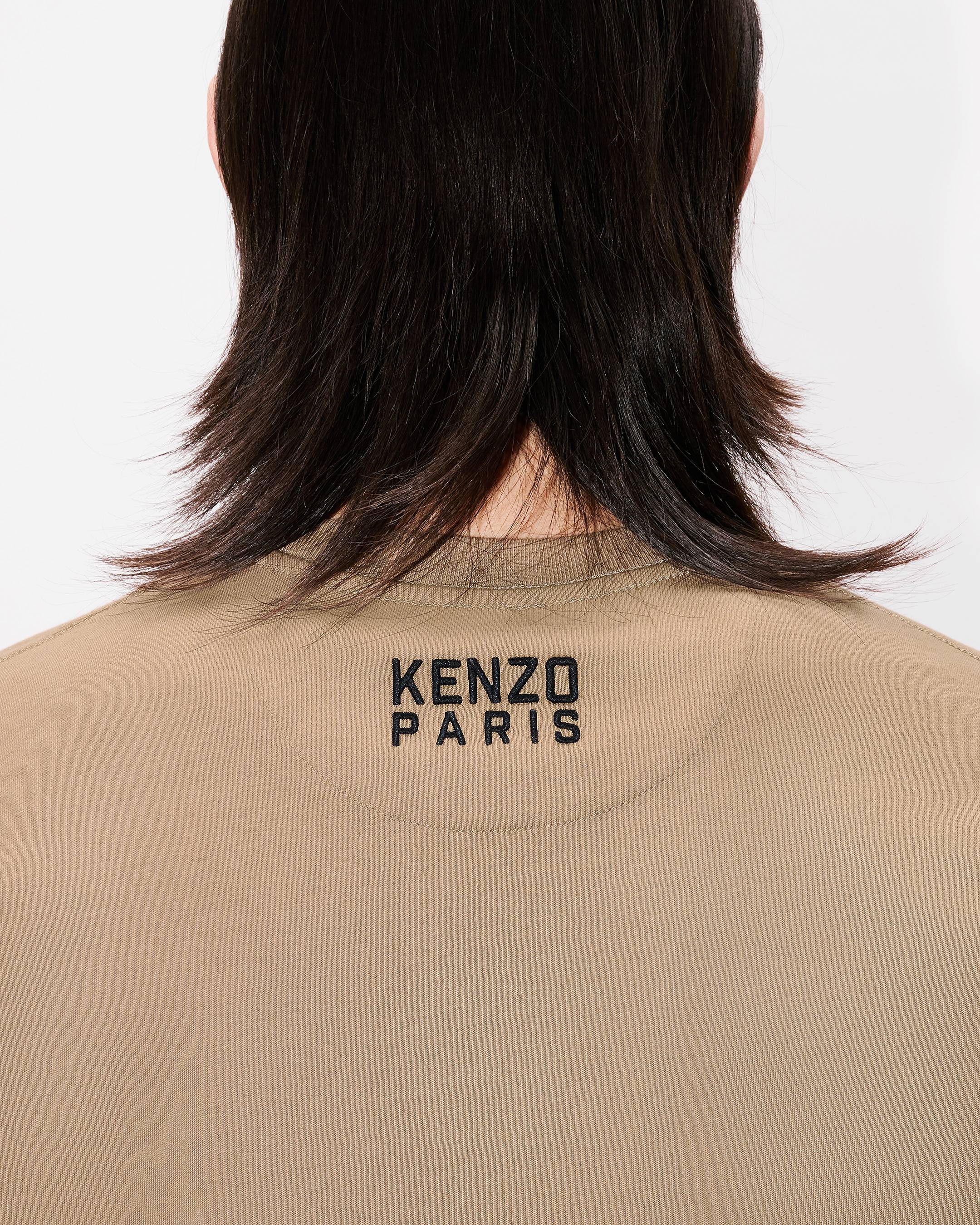 KENZO Happy Tiger' embroidered T-shirt in cotton | Men's | KENZO