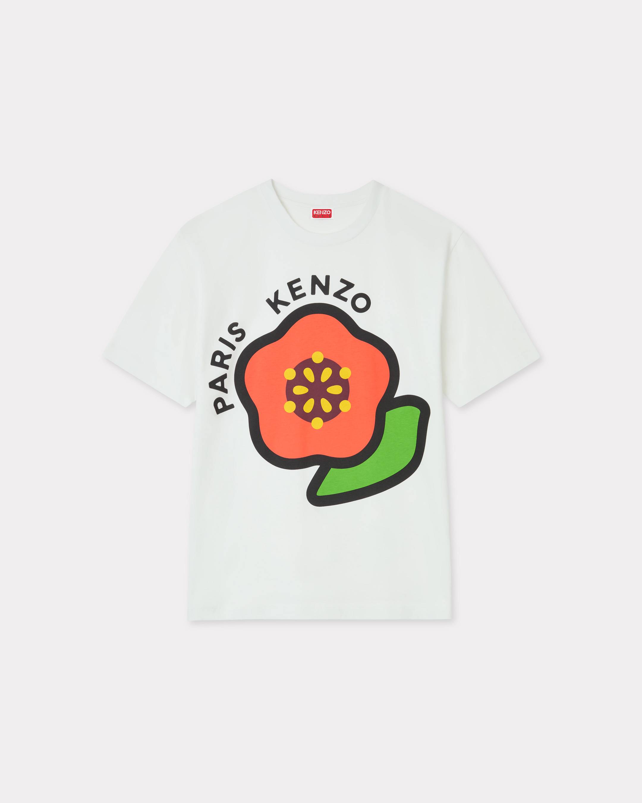 KENZO ' Pop' T-shirt , Man, Off White, Size Xxl, Cotton