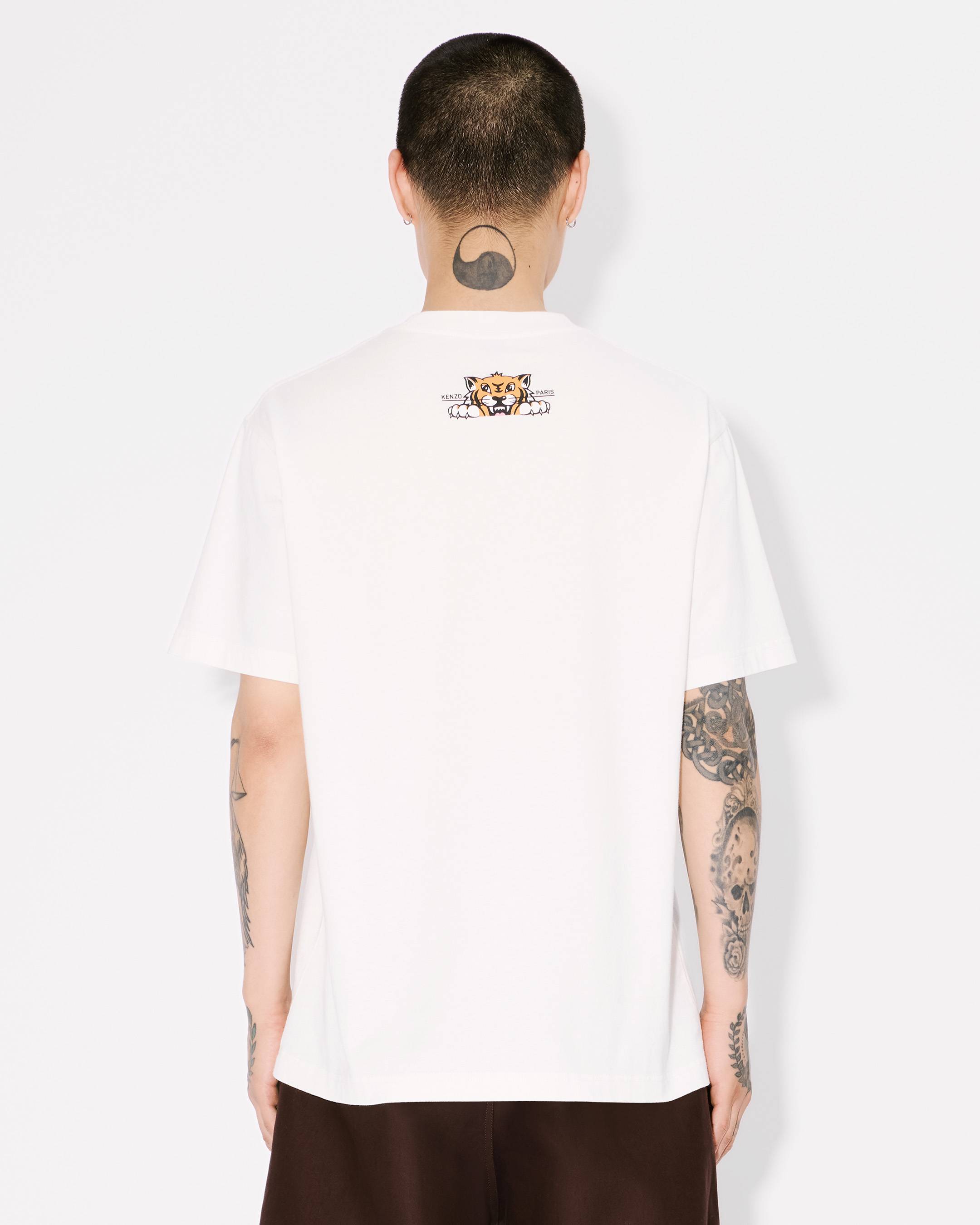 Kenzo Pink Tiger Cotton T-Shirt main image 0