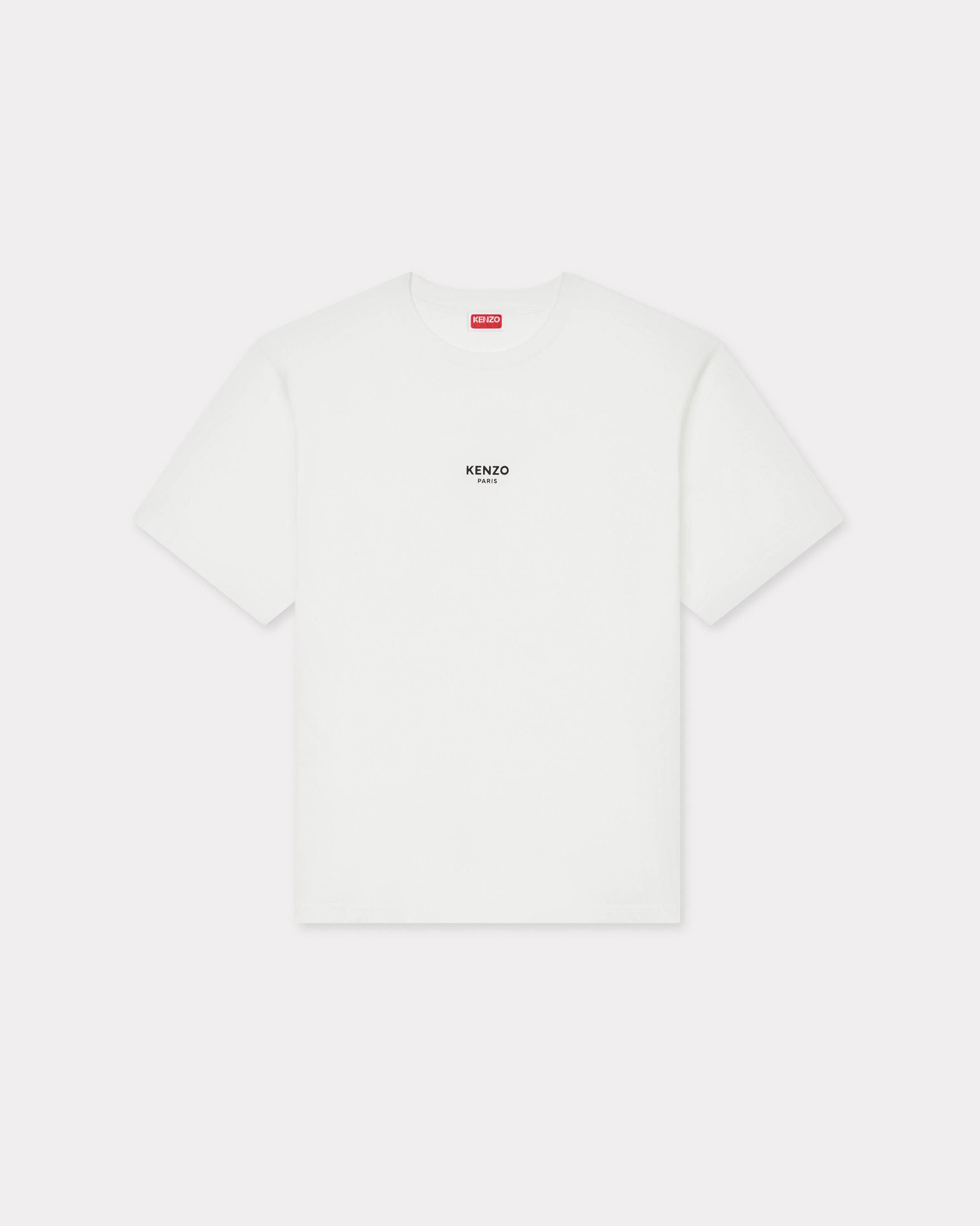 KENZO ' Pop' Oversized T-shirt , Man, Off White, Size Xxxl, Cotton