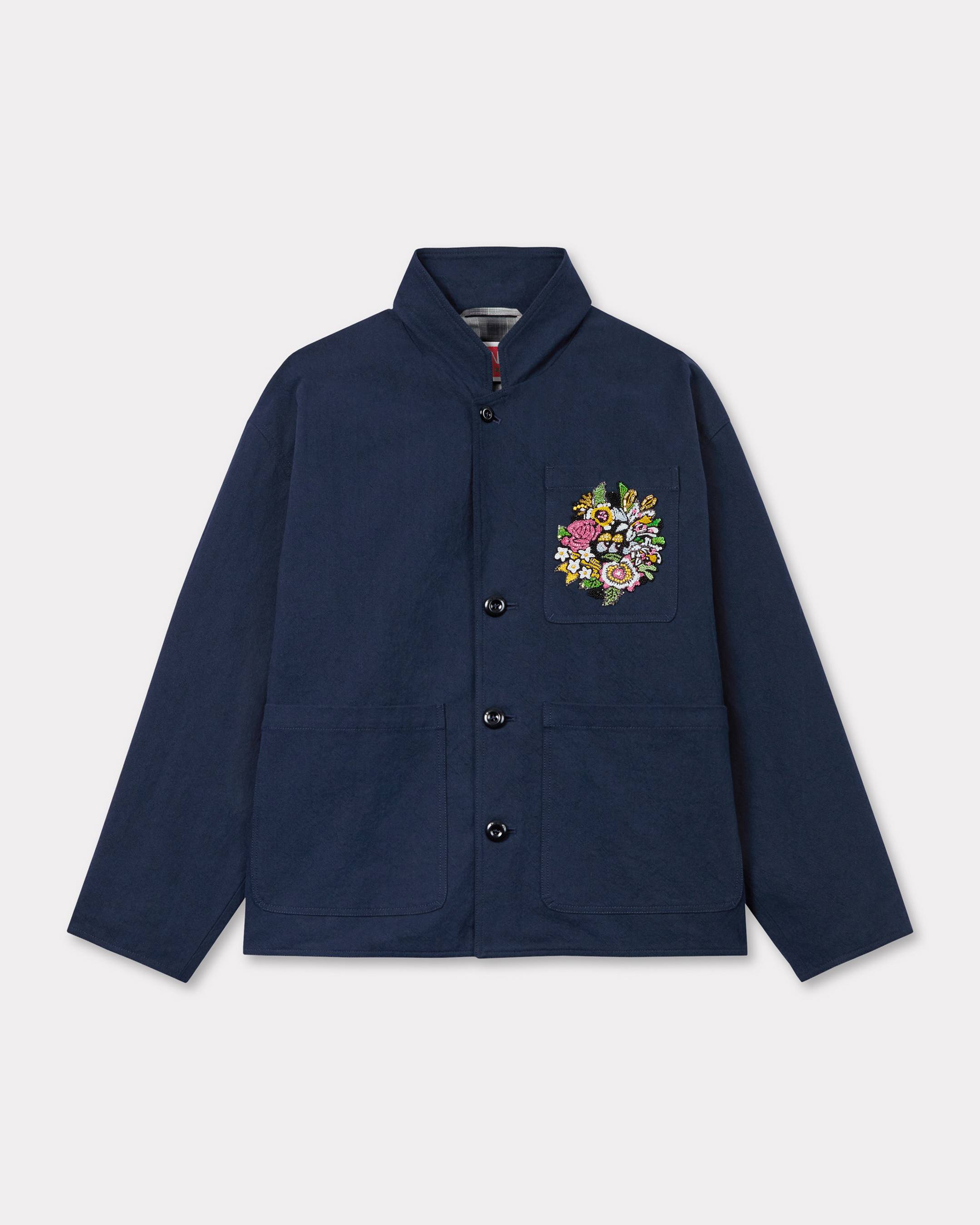 【カジュアル♪】KENZO エンブロイダリージップアップフーディー KENZO Pop' エンブロイダリー ジップ フーディー | メンズ | KENZO