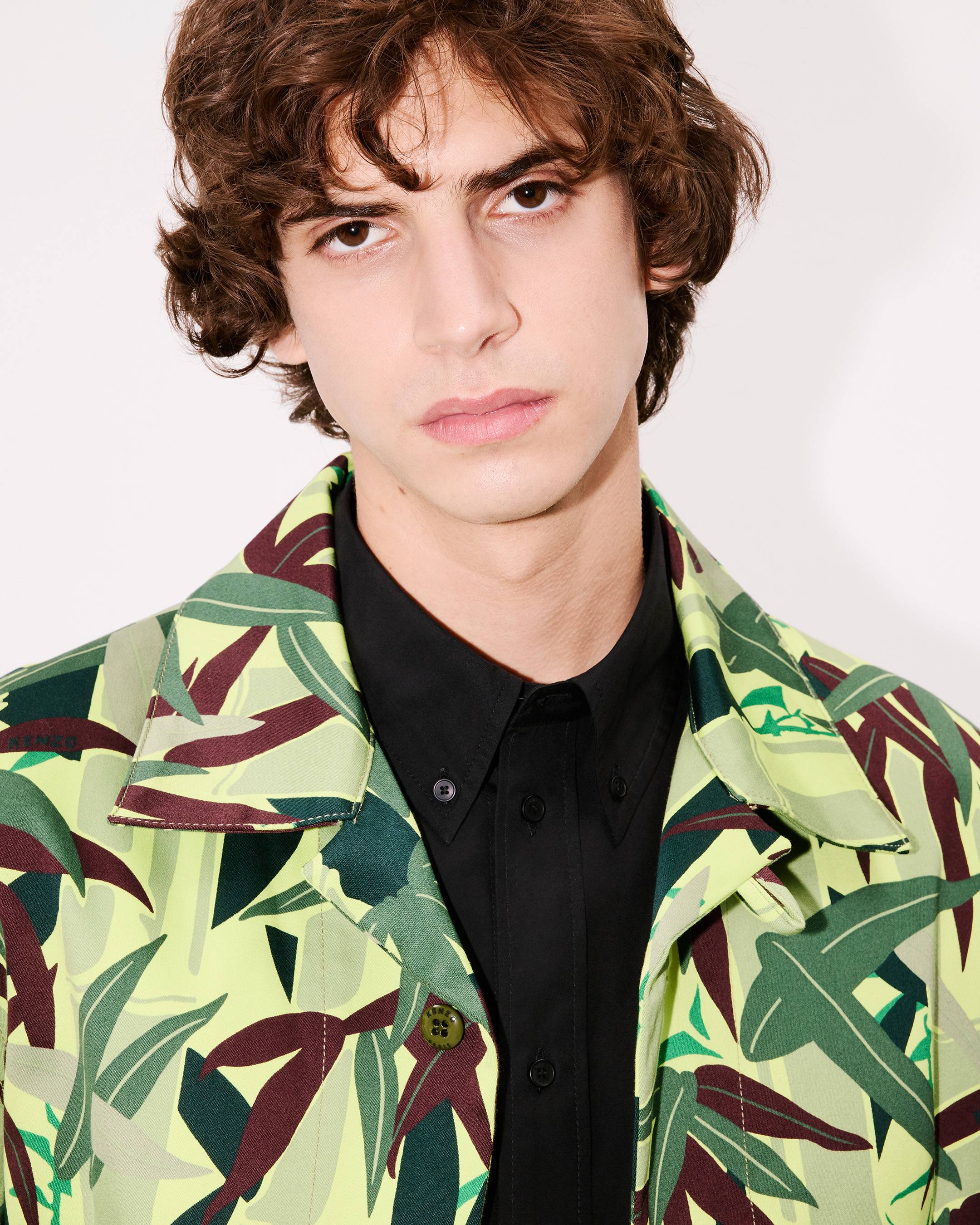 KENZO Chiku-Rin Camo' workwear jacket in cotton | Men's | KENZO