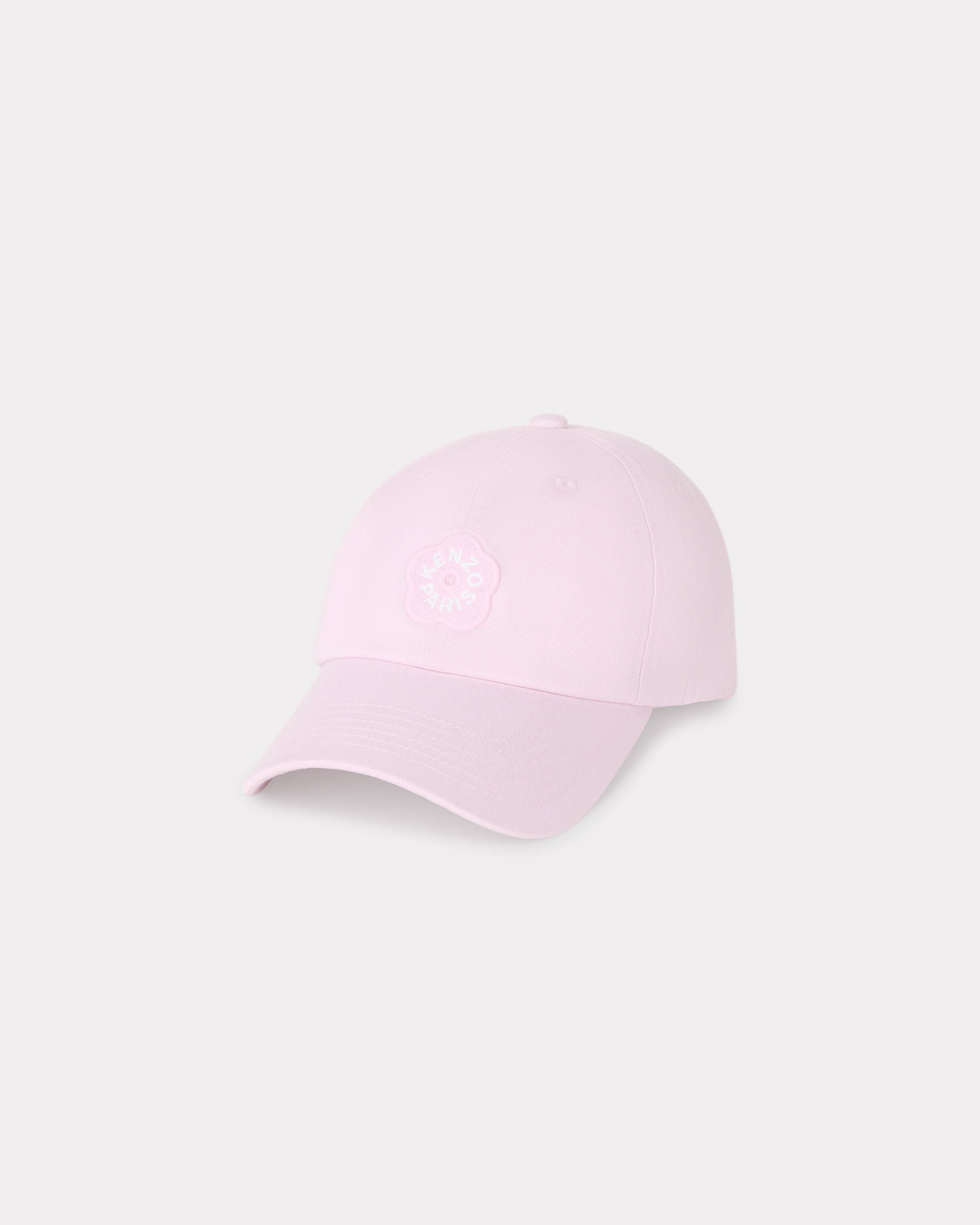 KENZO 'Boke Flower 2.0' Embroidered Cap In Cotton Pastel Pink Mens - Size One