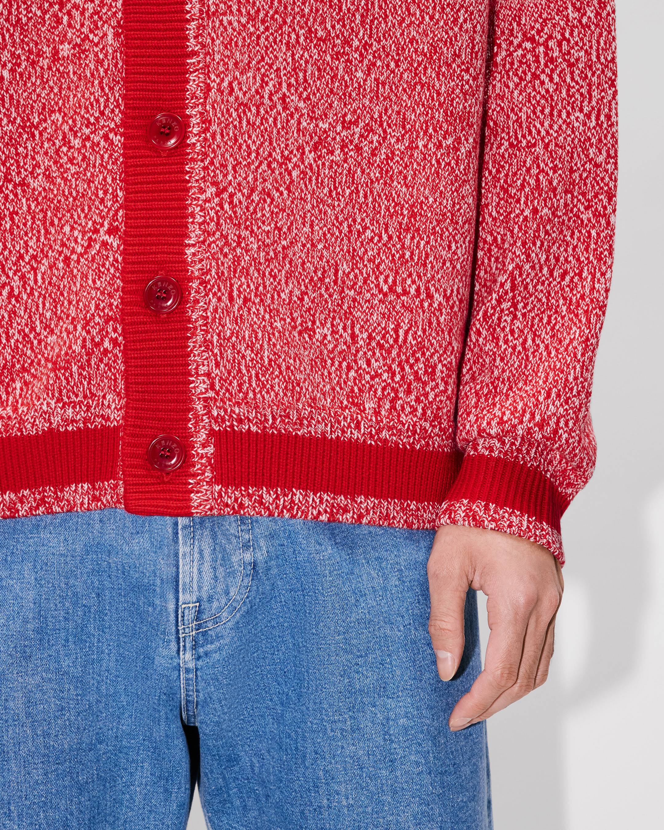 【関税込み】Frenckenberger ピンク BF フーディ Lunar New Year' genderless embroidered cardigan in wool and