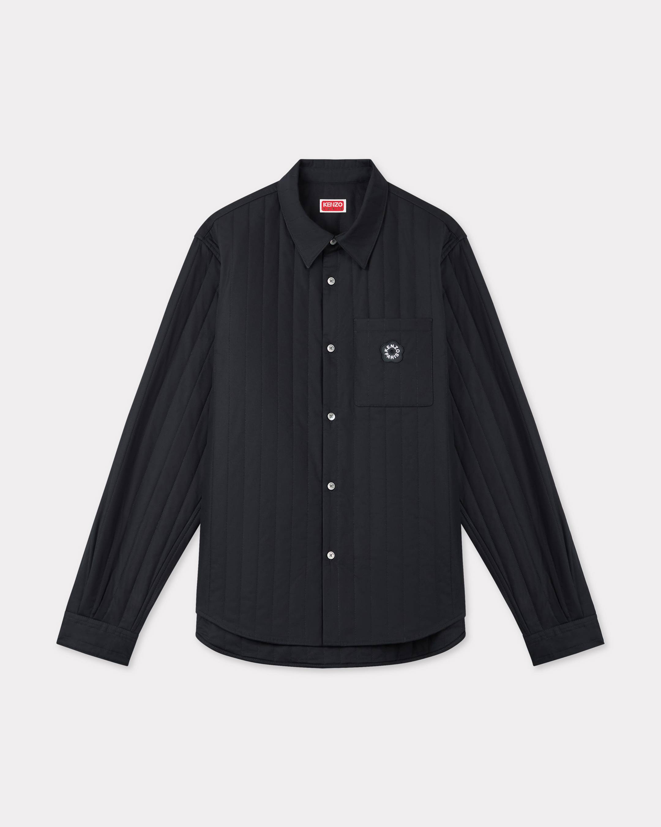 KENZO 'Boke Flower 2.0' Padded Overshirt Poplin, Unisex, Black, Size Xxl,