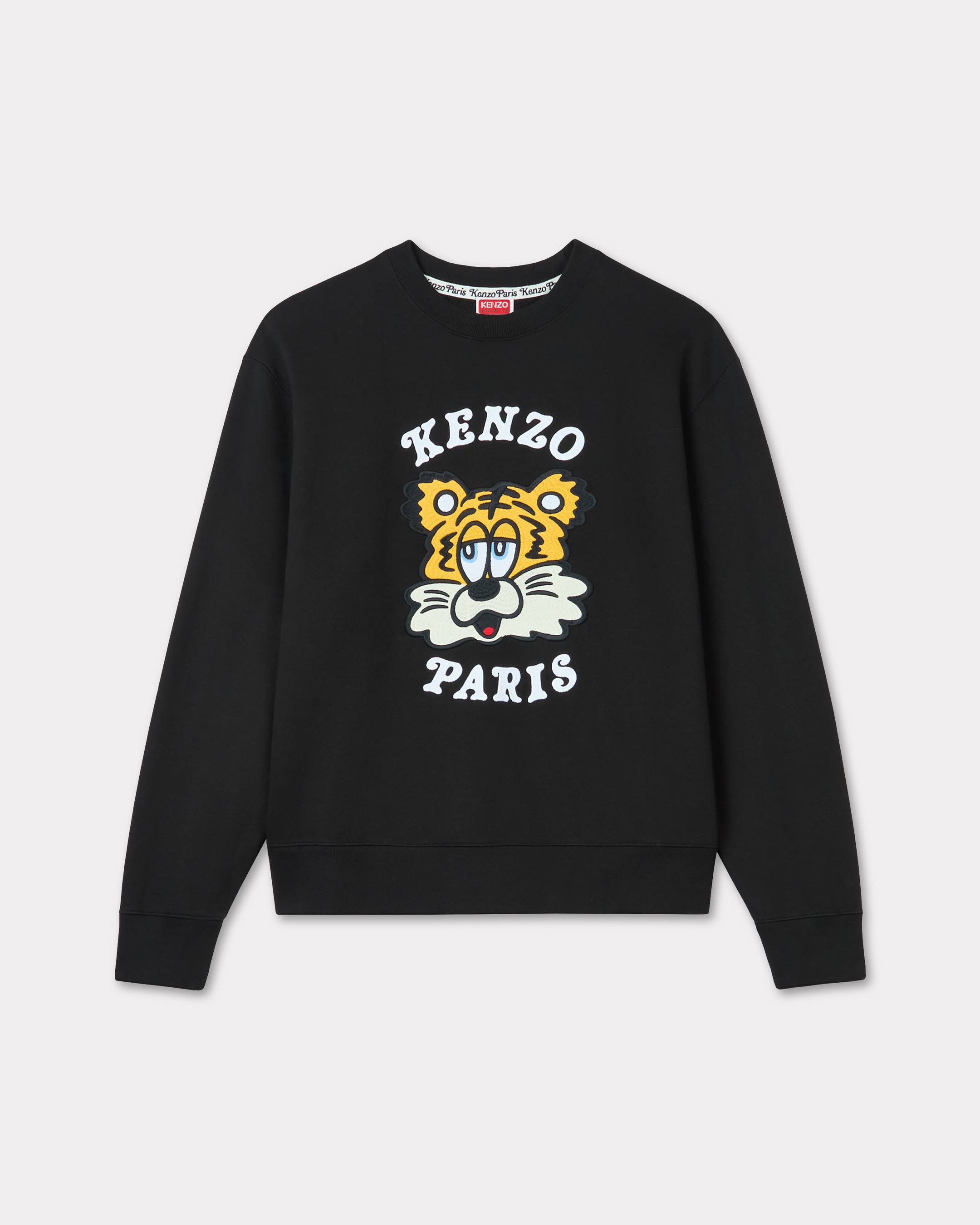 KENZO 'Verdy Market' Embroidered Sweatshirt , Unisex, Black, Size M, Cotton