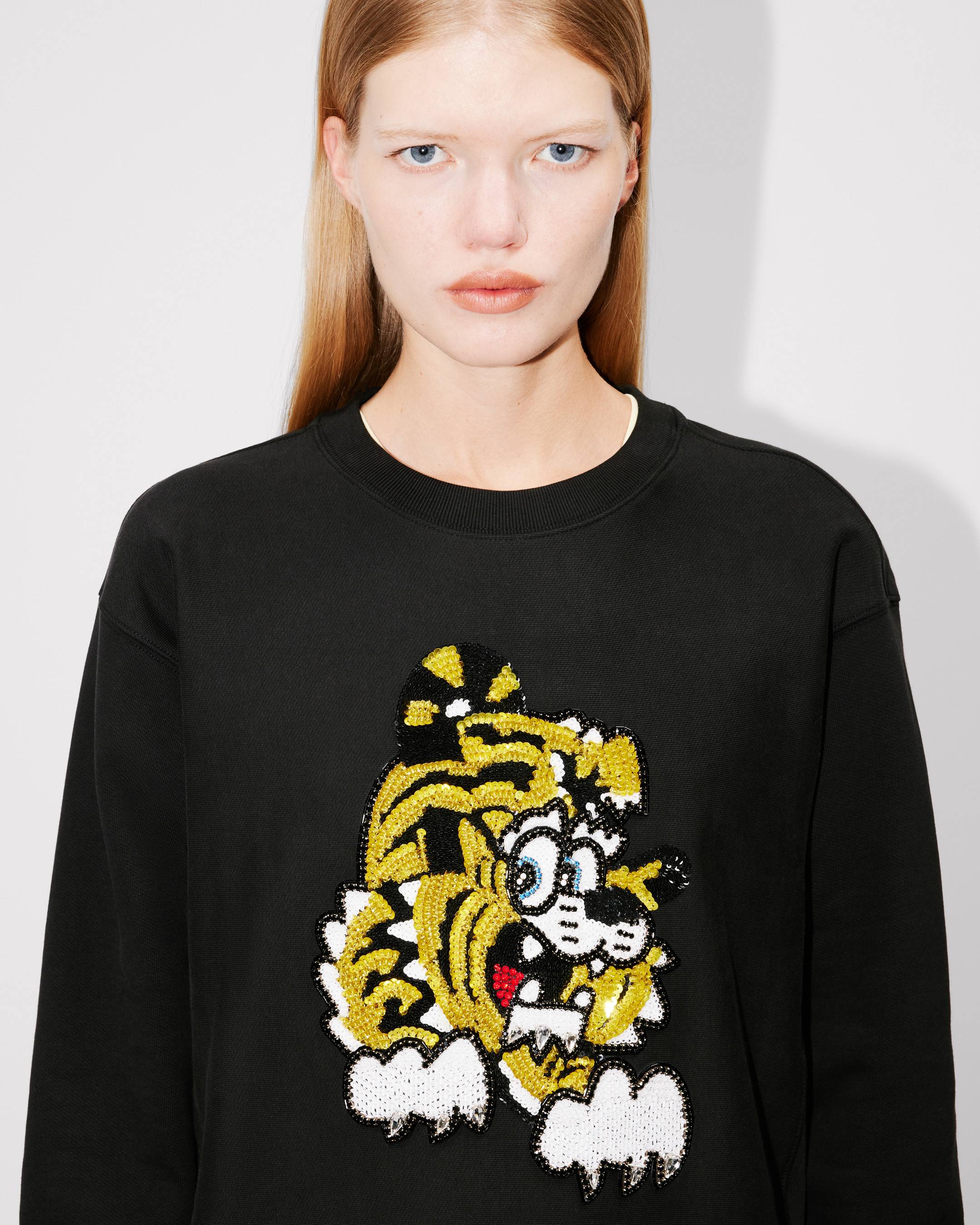【送料&関税込】Kenzo Slate Cotton Sweatshirt KENZO by Verdy' genderless embroidered sweatshirt in cotton