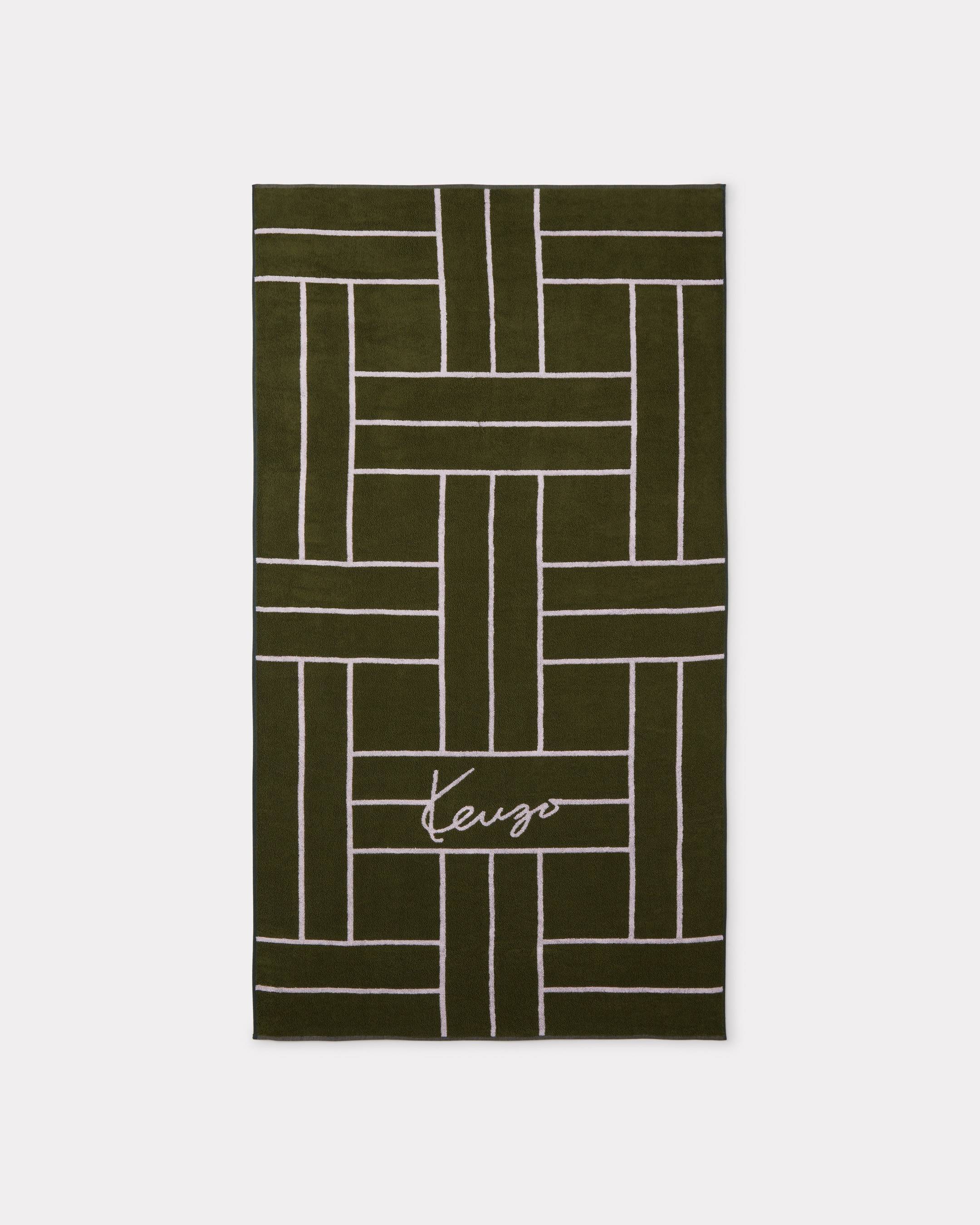 'KENZO Tatami' beach towel