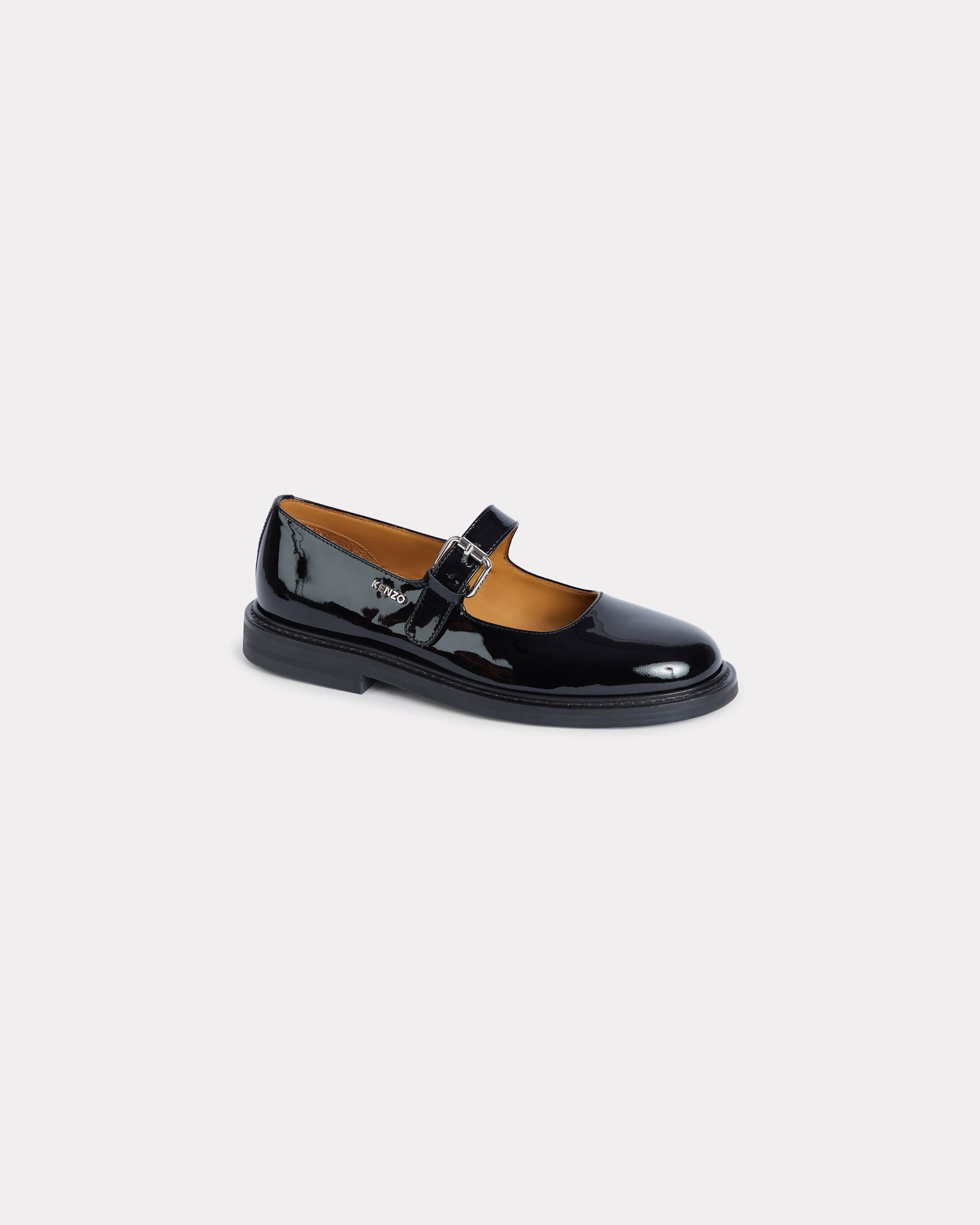 KENZO ' Meari' Mary Janes , Woman, Black, Size 37, Leather EU