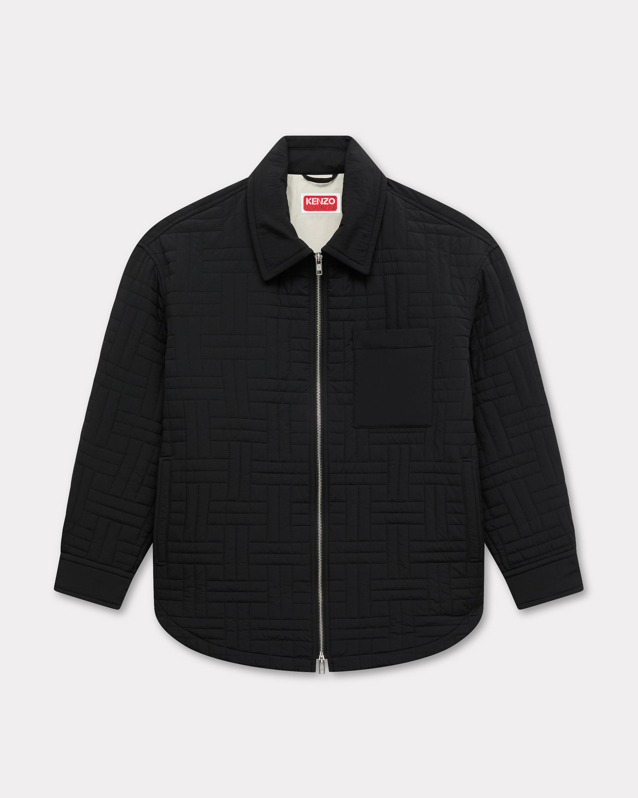 KENZO ' Weave' Quilted Blouson, Woman, Black, Size S, Nylon