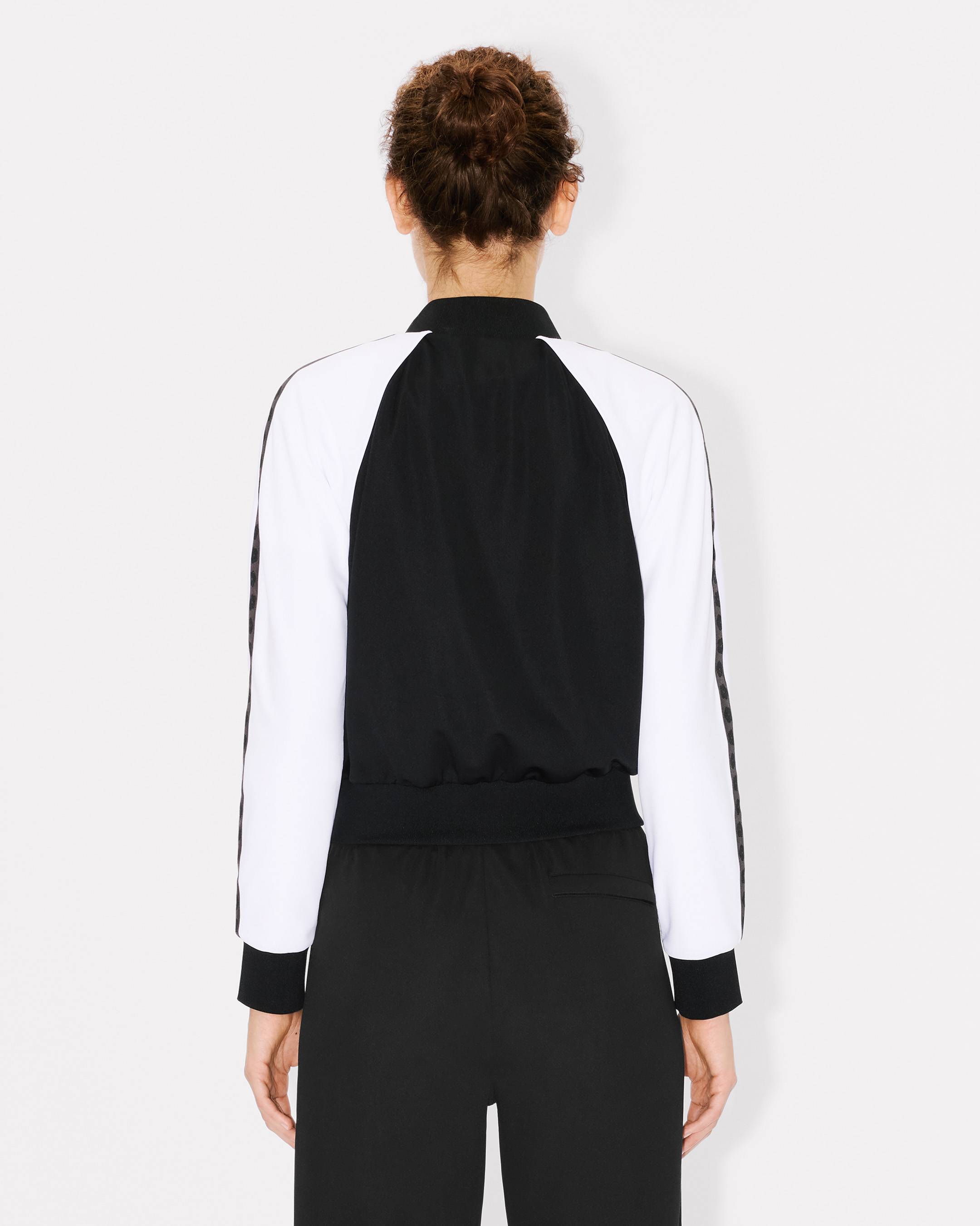 'Boke Flower 2.0' embroidered souvenir jacket