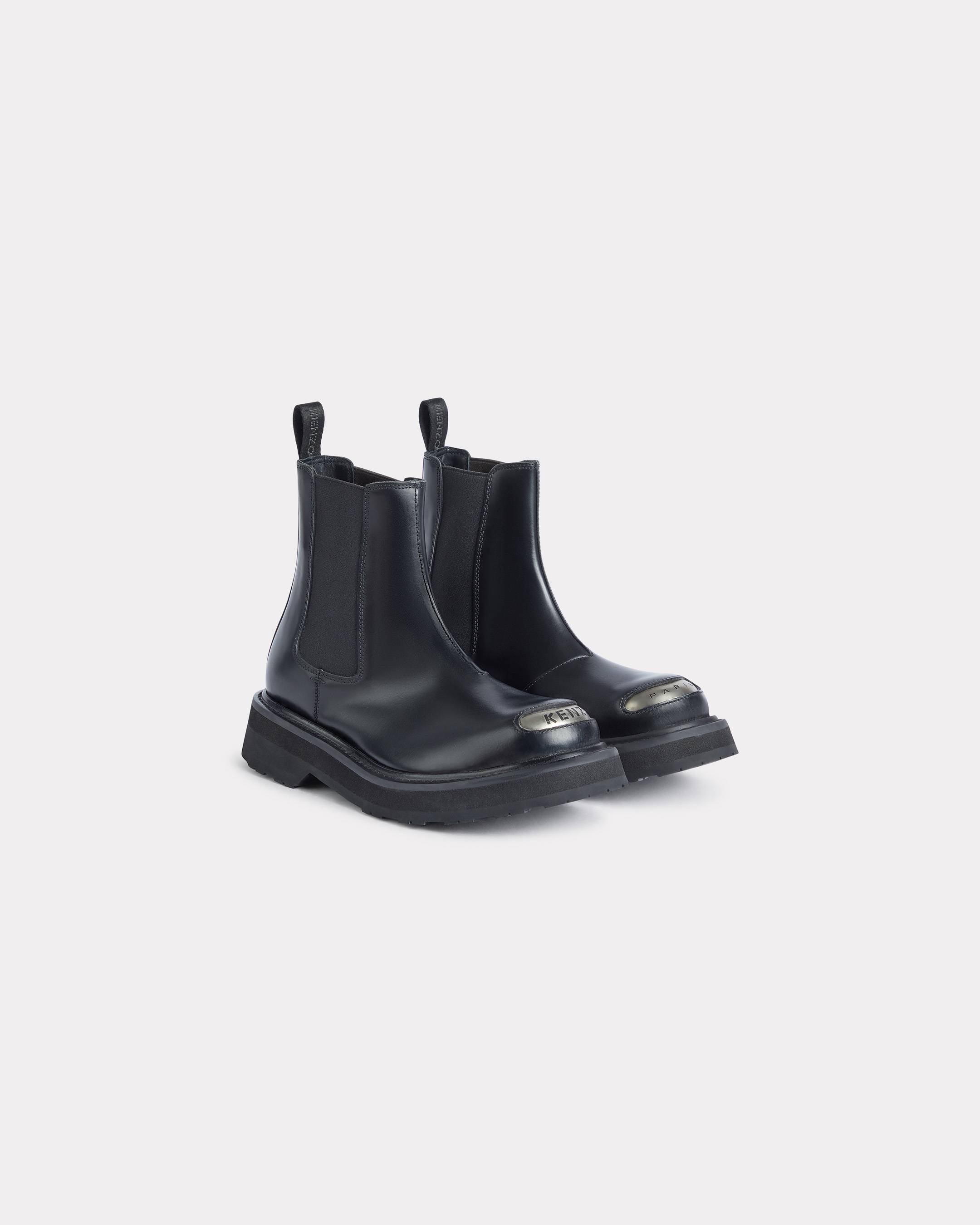 'KENZOSMILE' chelsea boots in leather