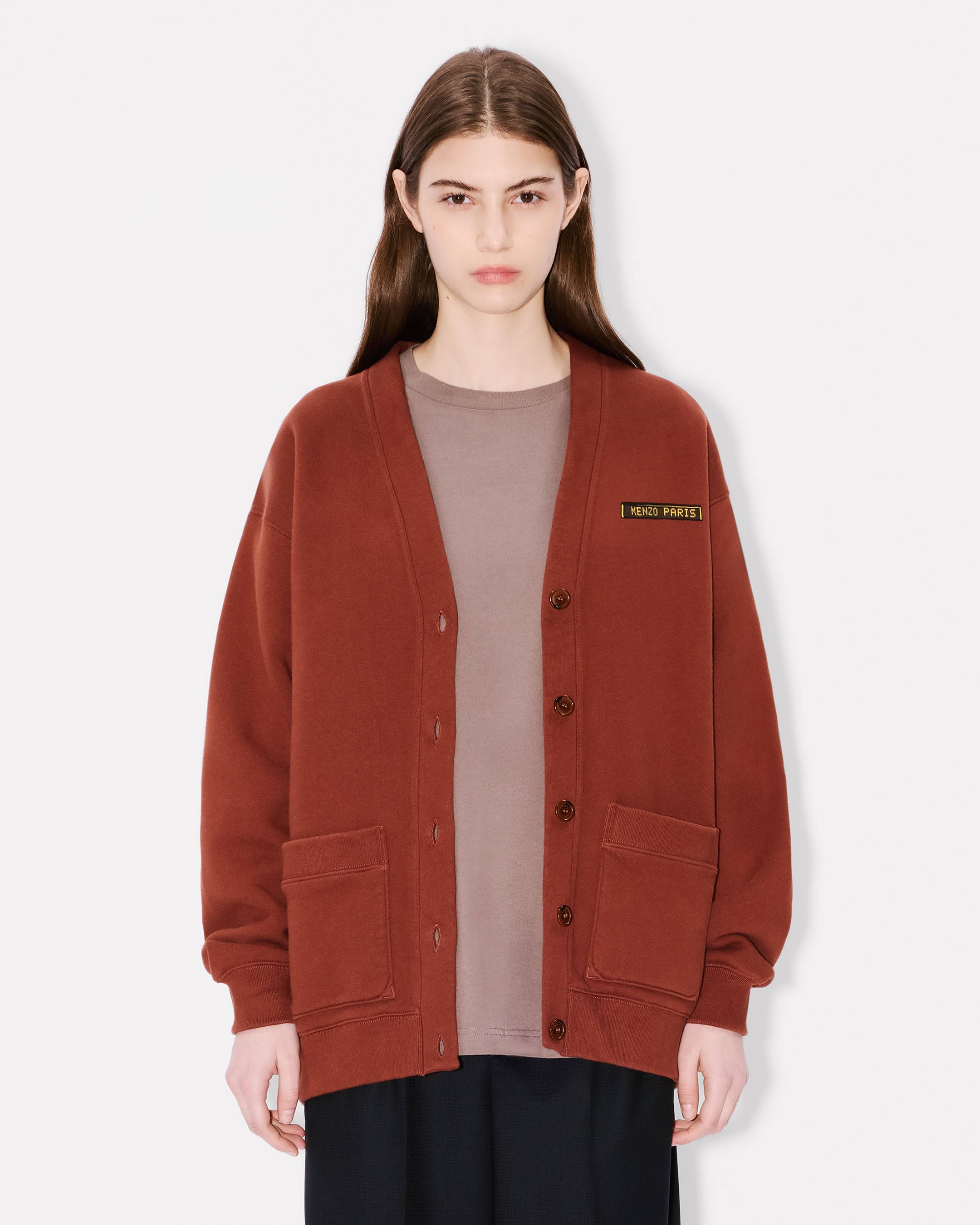 'KENZO City' oversized cardigan in cotton