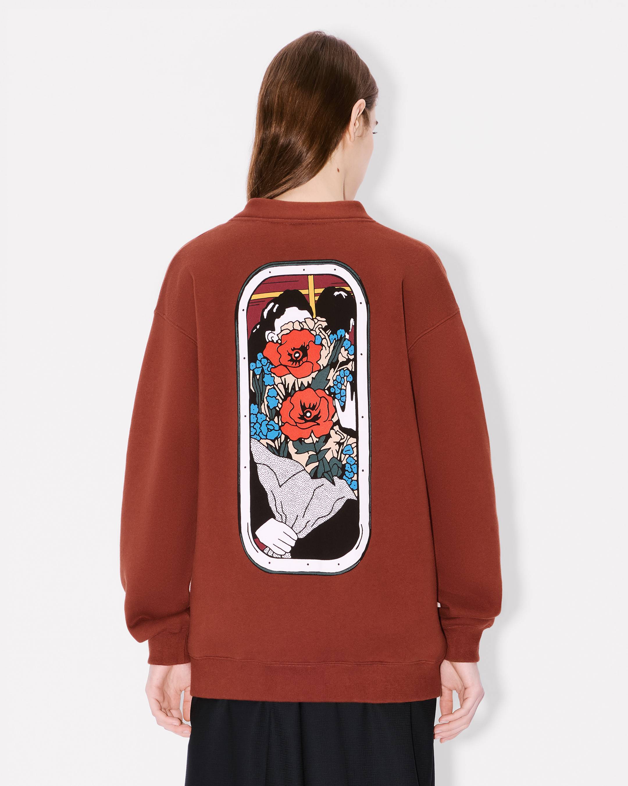 'KENZO City' oversized cardigan in cotton
