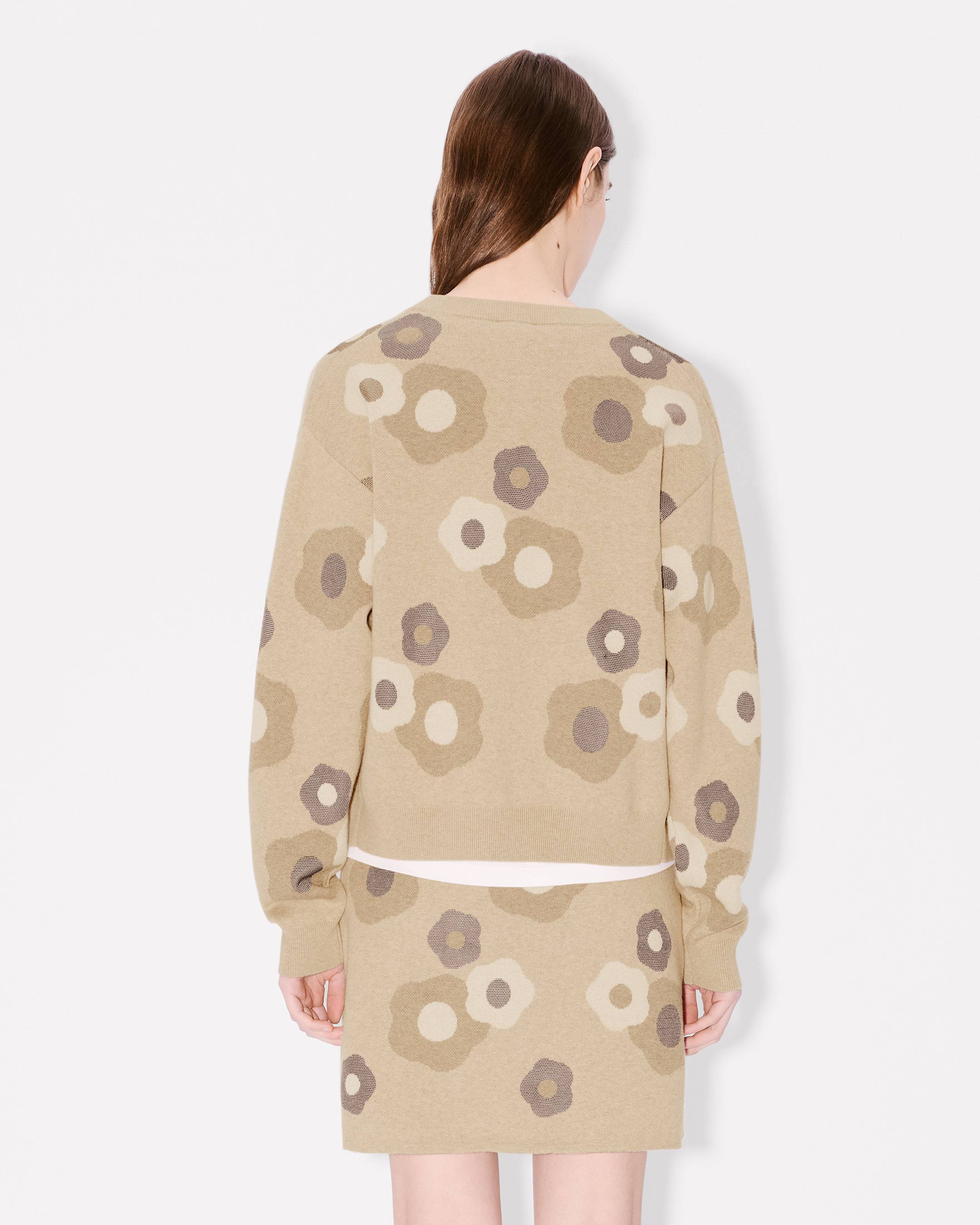 Cardigan in misto lana cotone con ricamo'Hana Dots'