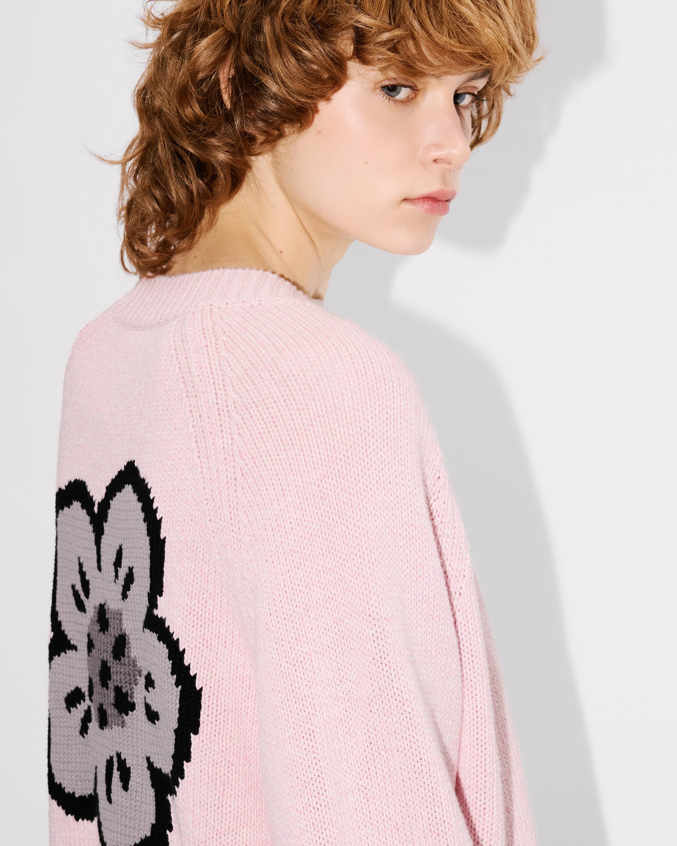 'Boke Flower' cardigan in cotton wool
