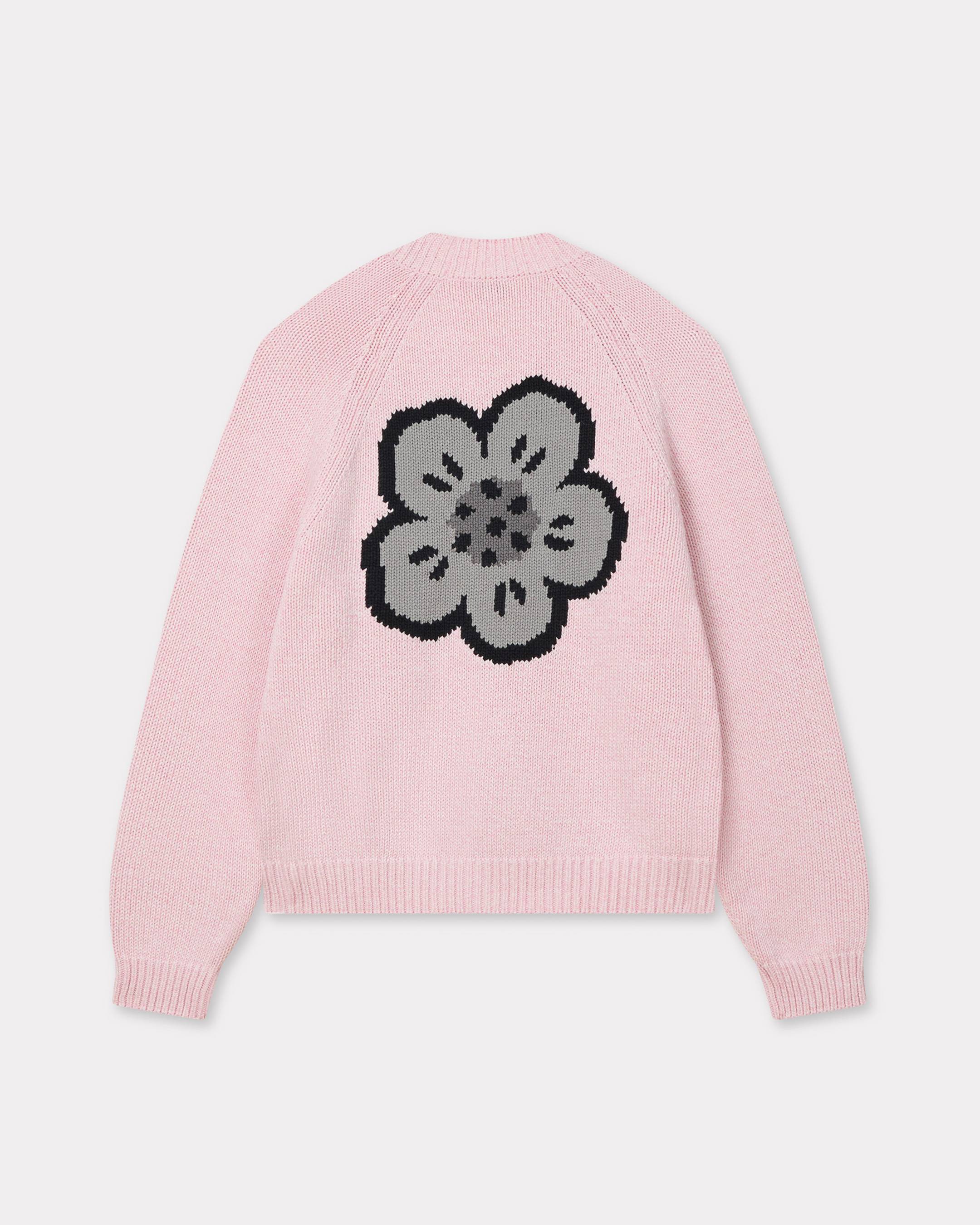 'Boke Flower' cardigan in cotton wool