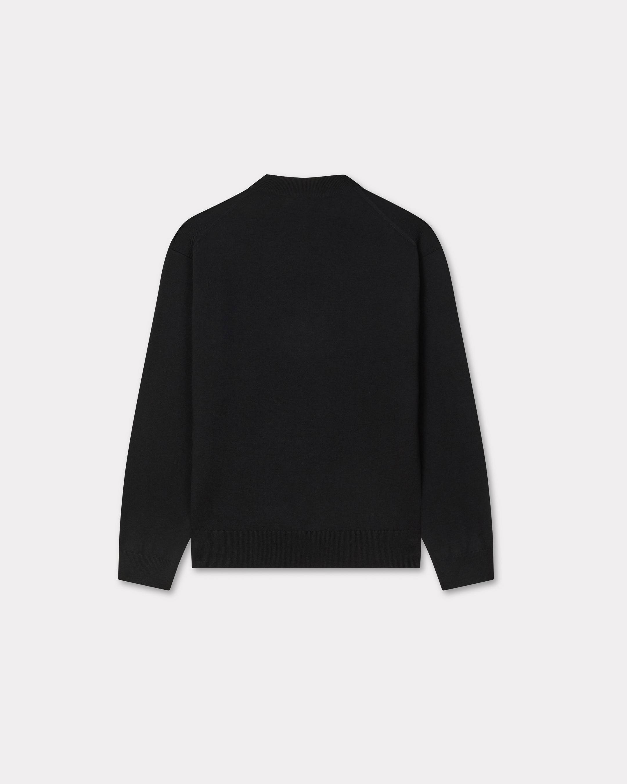 Cardigan brodé 'Boke Flower' en laine mérinos